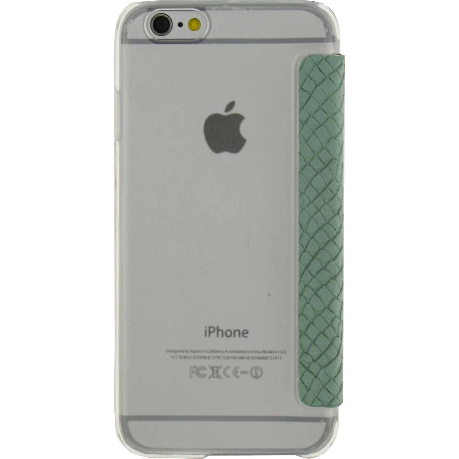 Mobilize Slim Gelly Booklet Apple iPhone 6/6S Soft Snake Wild Moss