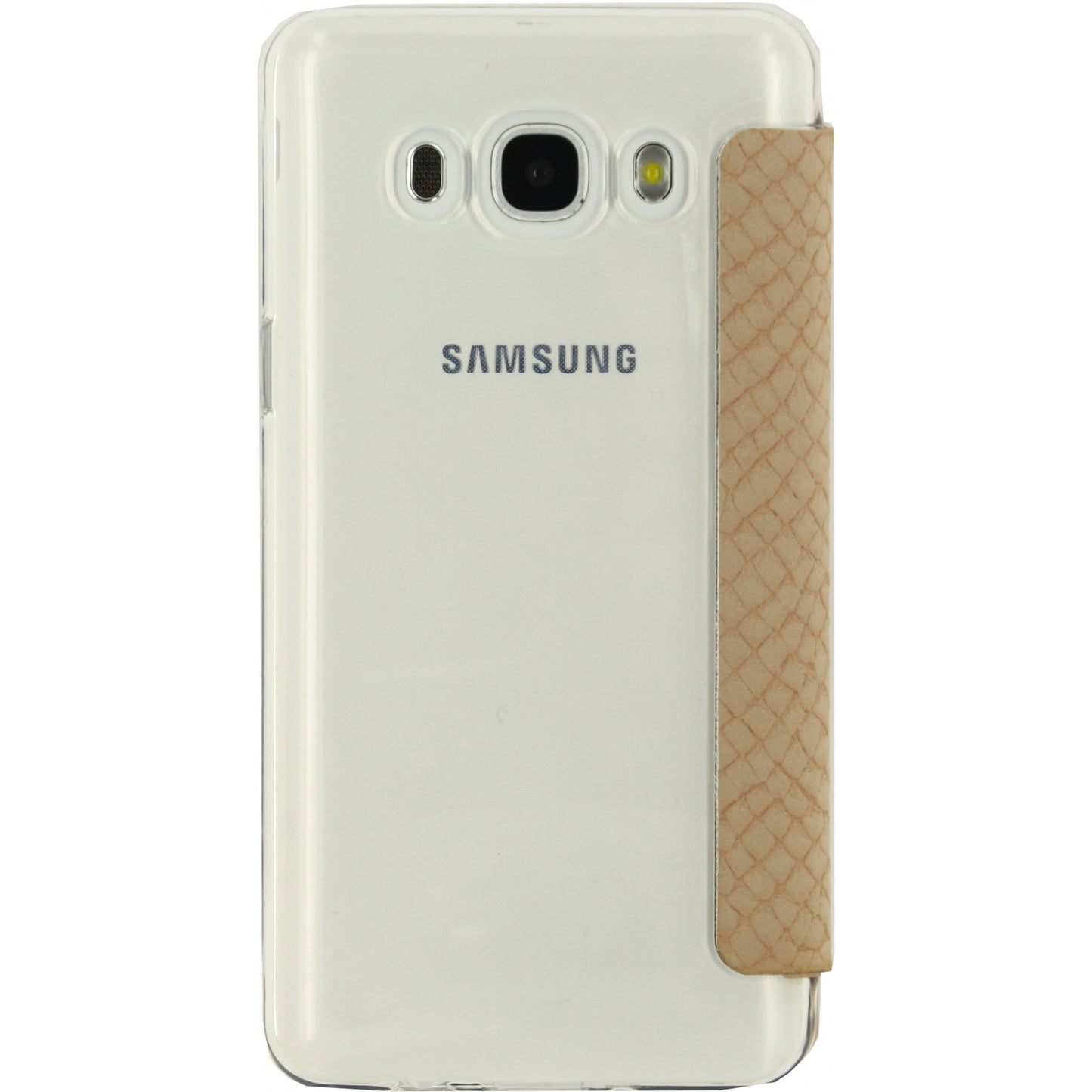 Mobilize Slim Gelly Booklet Samsung Galaxy J5 2016 Soft Snake Creamy Rose
