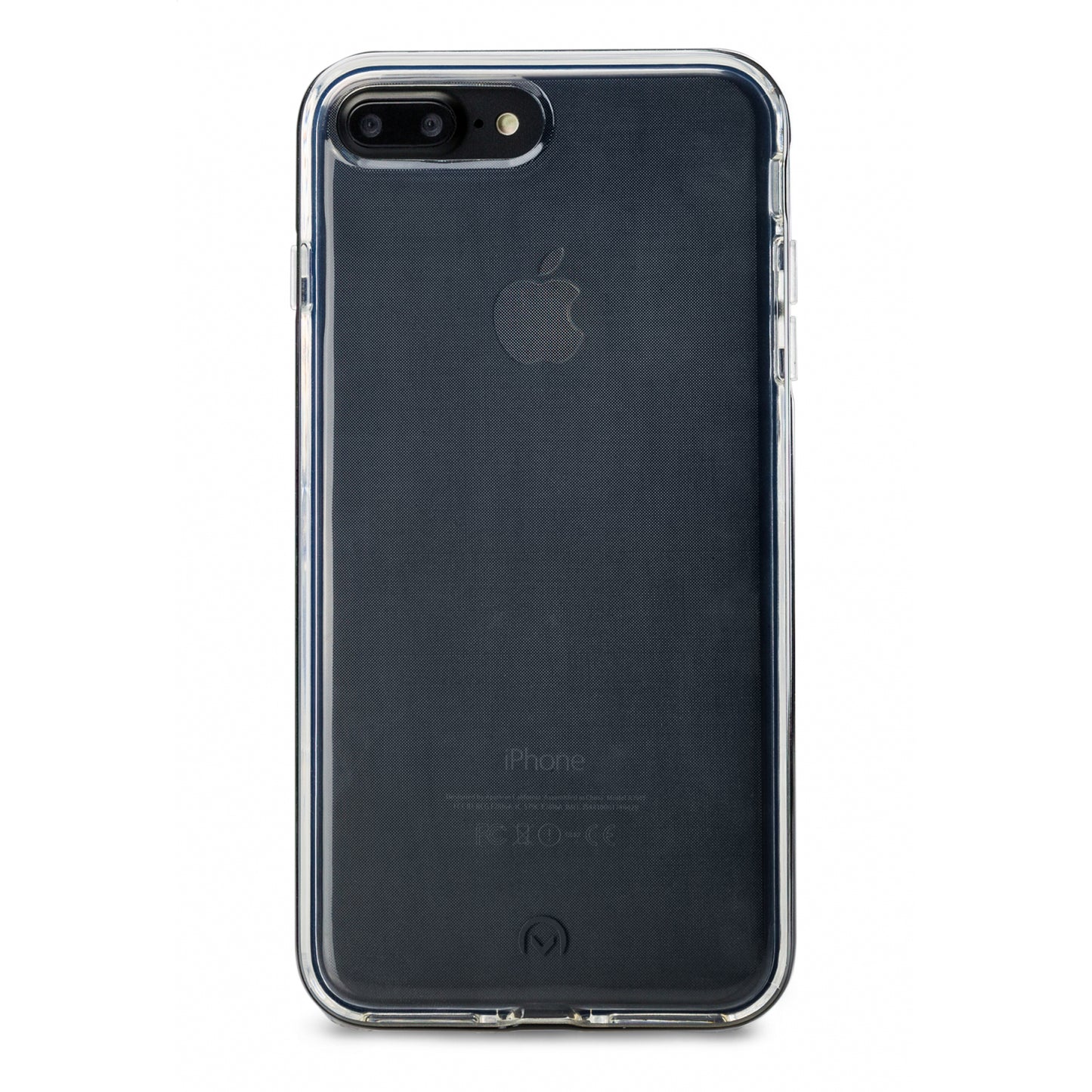 Mobilize Gelly+ Case Apple iPhone 7 Plus/8 Plus Clear/Jet Black