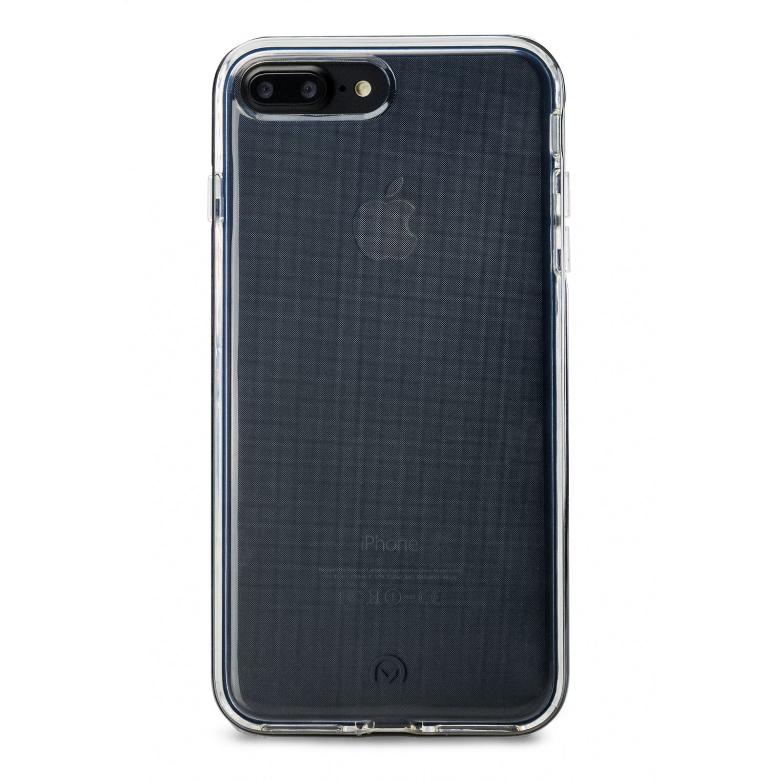 Mobilize Gelly+ Case Apple iPhone 7 Plus/8 Plus Clear/Jet Black