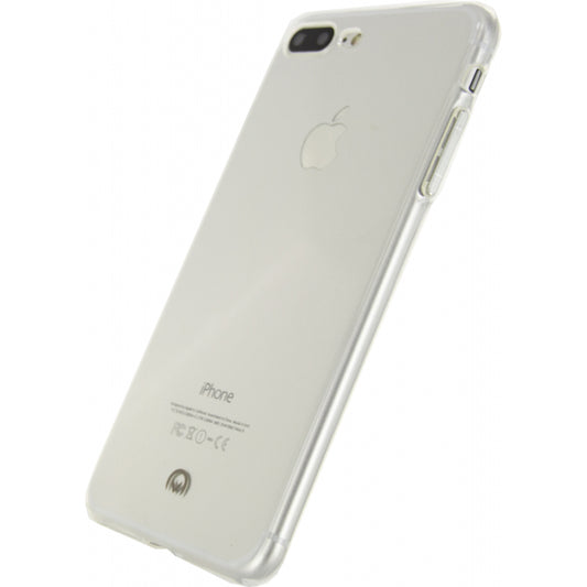 Mobilize Deluxe Gelly Case Apple iPhone 7 Plus/8 Plus Clear Silver Button