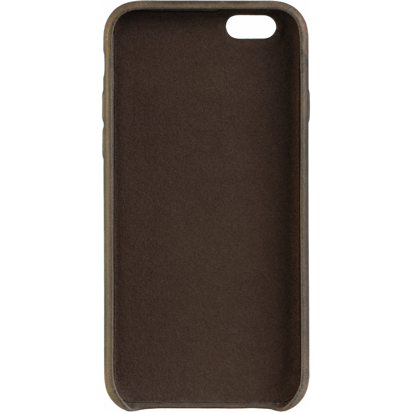 Senza Raw Leather Cover Apple iPhone 6/6S Chestnut Brown