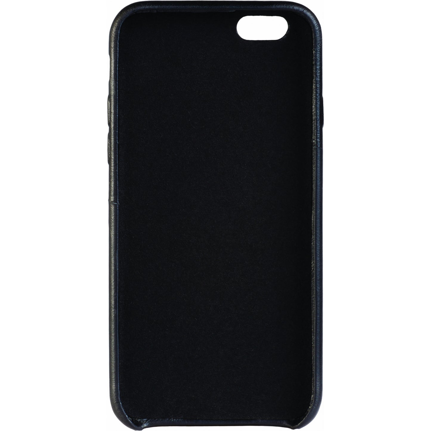 Senza Pure Leather Cover with Card Slot Apple iPhone 6/6S Deep Black