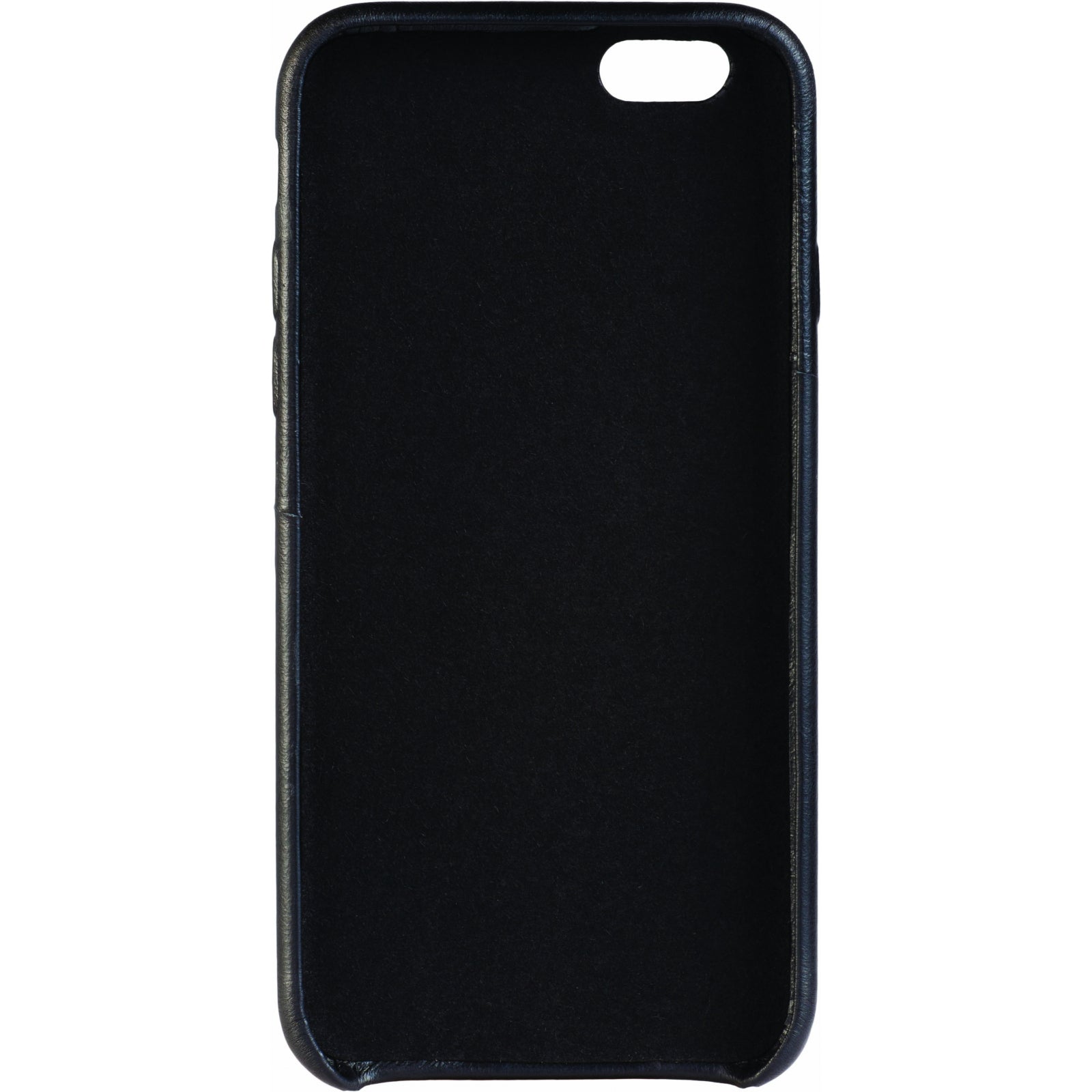 Senza Pure Leather Cover with Card Slot Apple iPhone 6/6S Deep Black