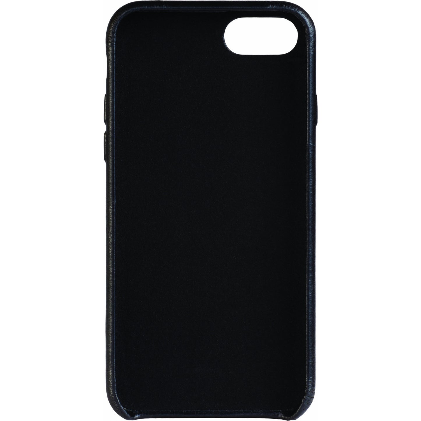 Senza Pure Leather Cover with Card Slot Apple iPhone 7/8/SE (2020/2022) Deep Black