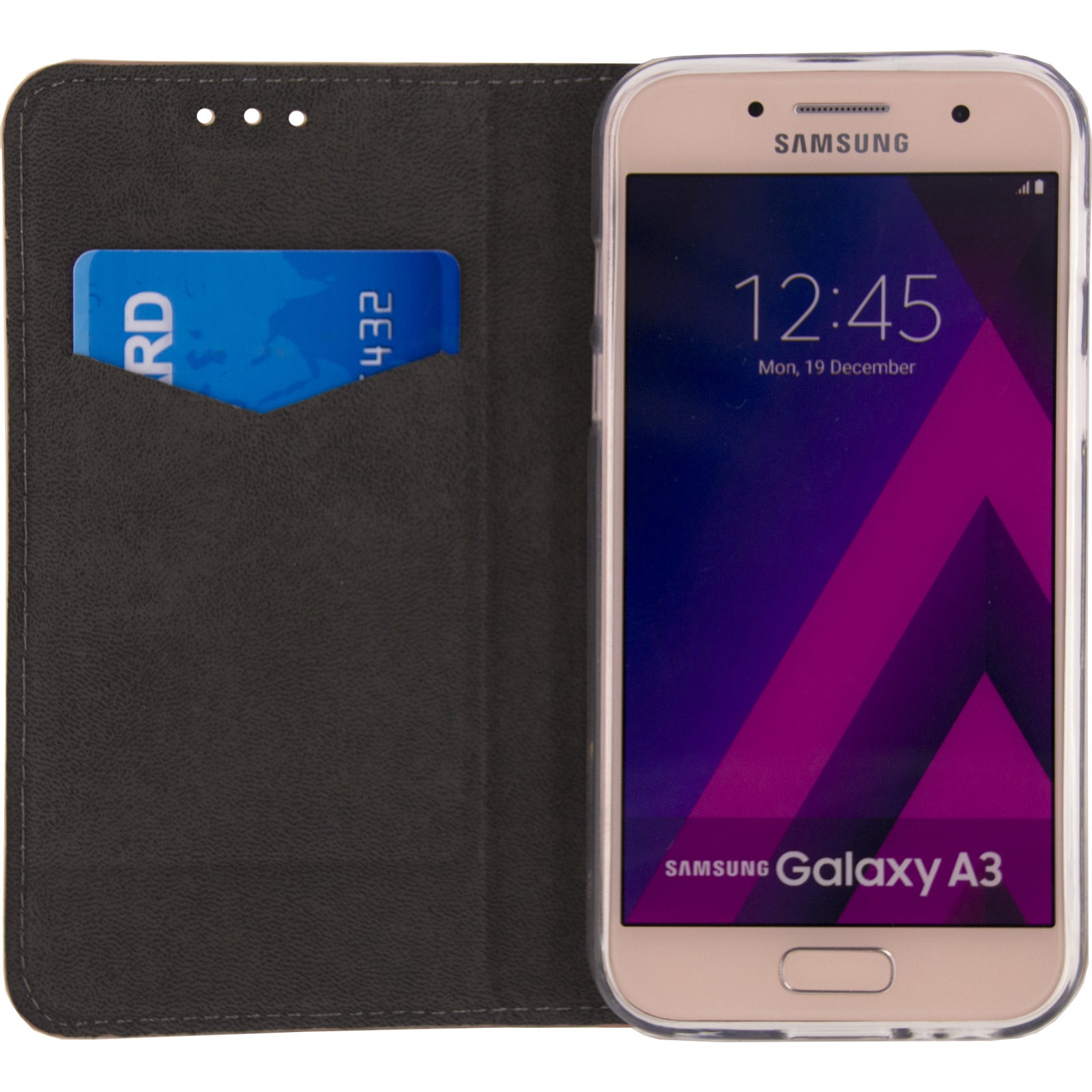 Mobilize Premium Gelly Book Case Samsung Galaxy A3 2017 Soft Pink