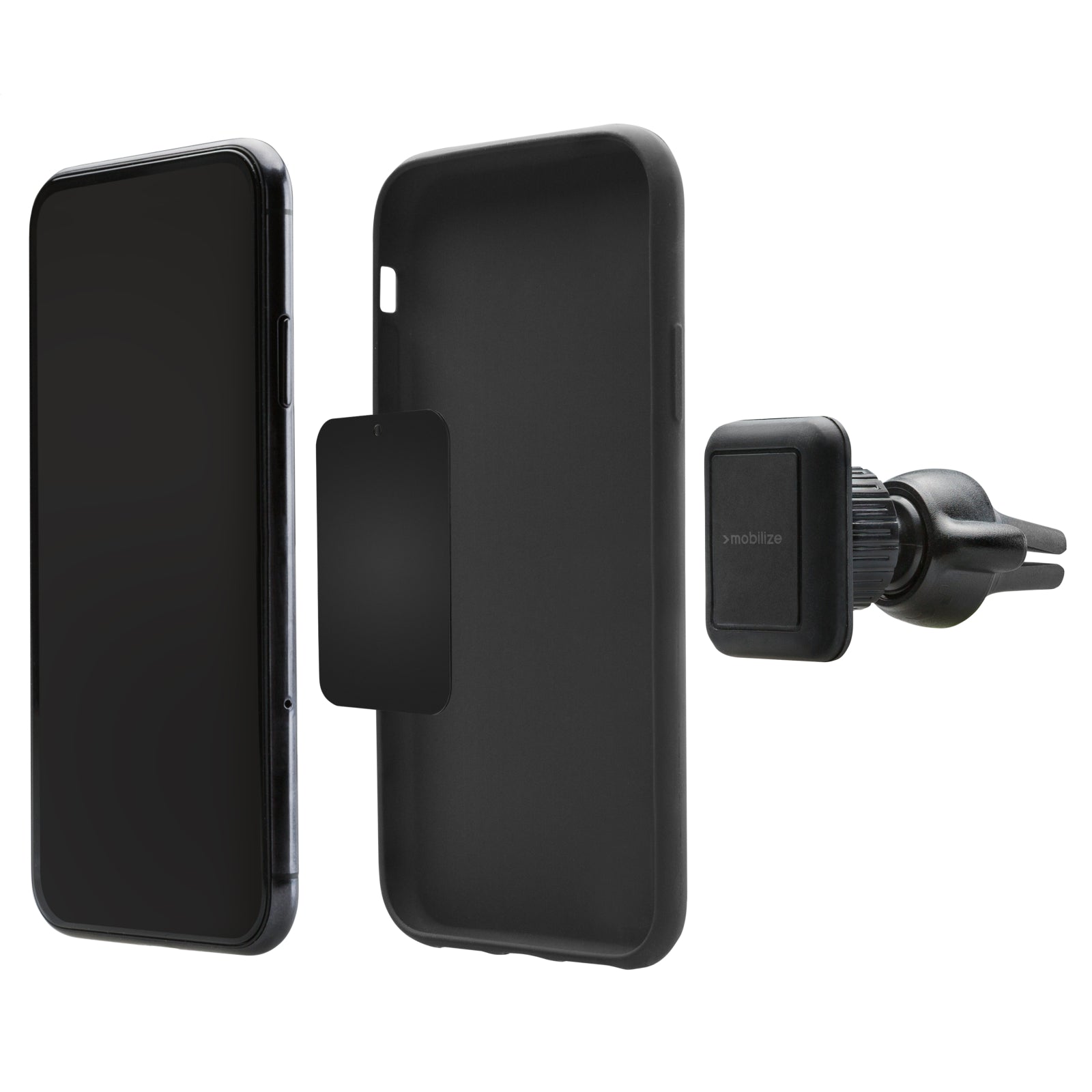 Mobilize Universal Magnet Car Holder Air Vent Black