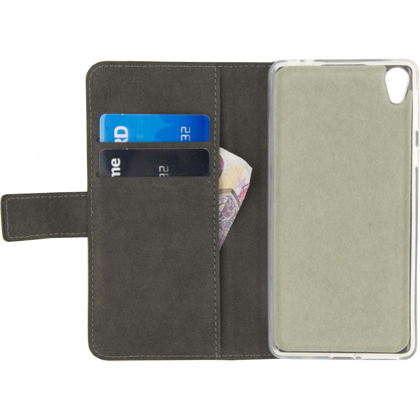 Mobilize Classic Gelly Wallet Book Case Sony Xperia E5 Black