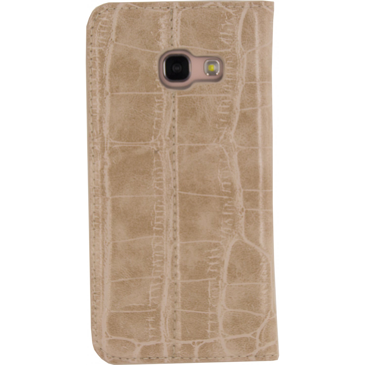 Mobilize Premium Gelly Book Case Samsung Galaxy A3 2017 Alligator Peanut Brown