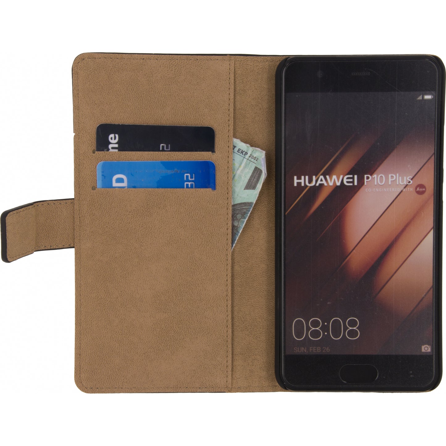 Mobilize Classic Wallet Book Case Huawei P10 Plus Black