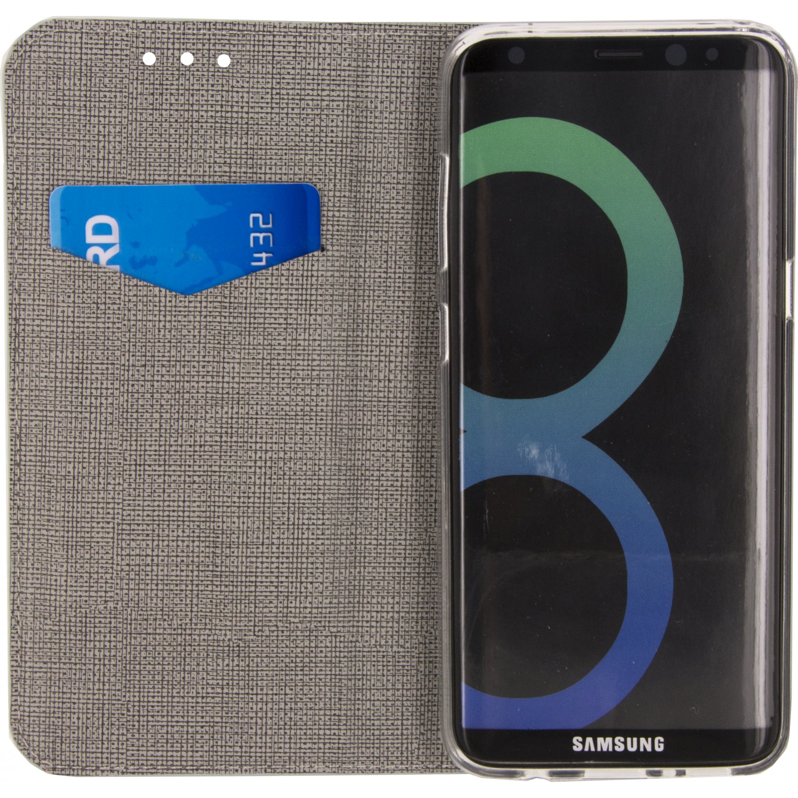 Mobilize Premium Gelly Book Case Samsung Galaxy S8+ Alligator Mystic Blue