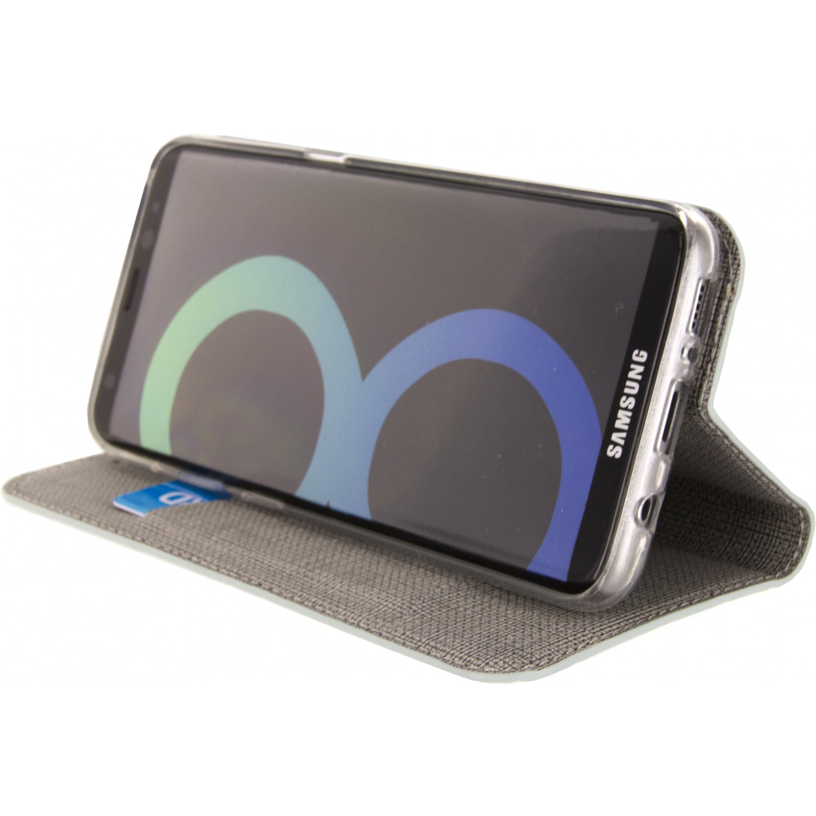 Mobilize Premium Gelly Book Case Samsung Galaxy S8+ Alligator Mystic Blue