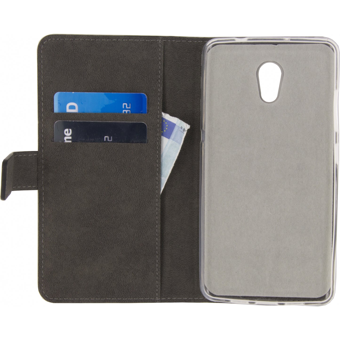 Mobilize Classic Gelly Wallet Book Case Lenovo P2 Black