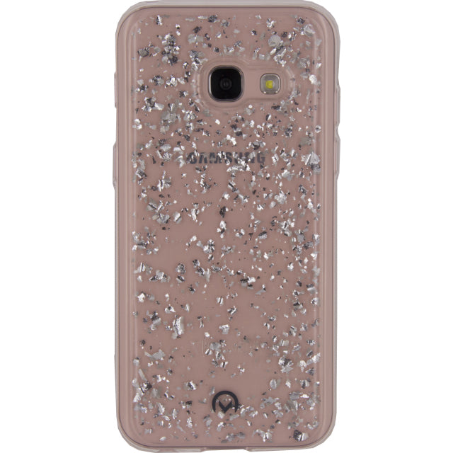 Mobilize Shimmer Case Samsung Galaxy A3 2017 Silber Glitzer