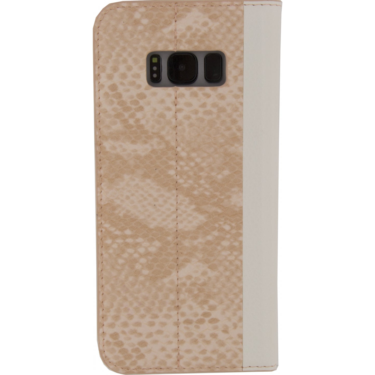 Mobilize Special Premium Gelly Book Case Samsung Galaxy S8 Snake Light Peach