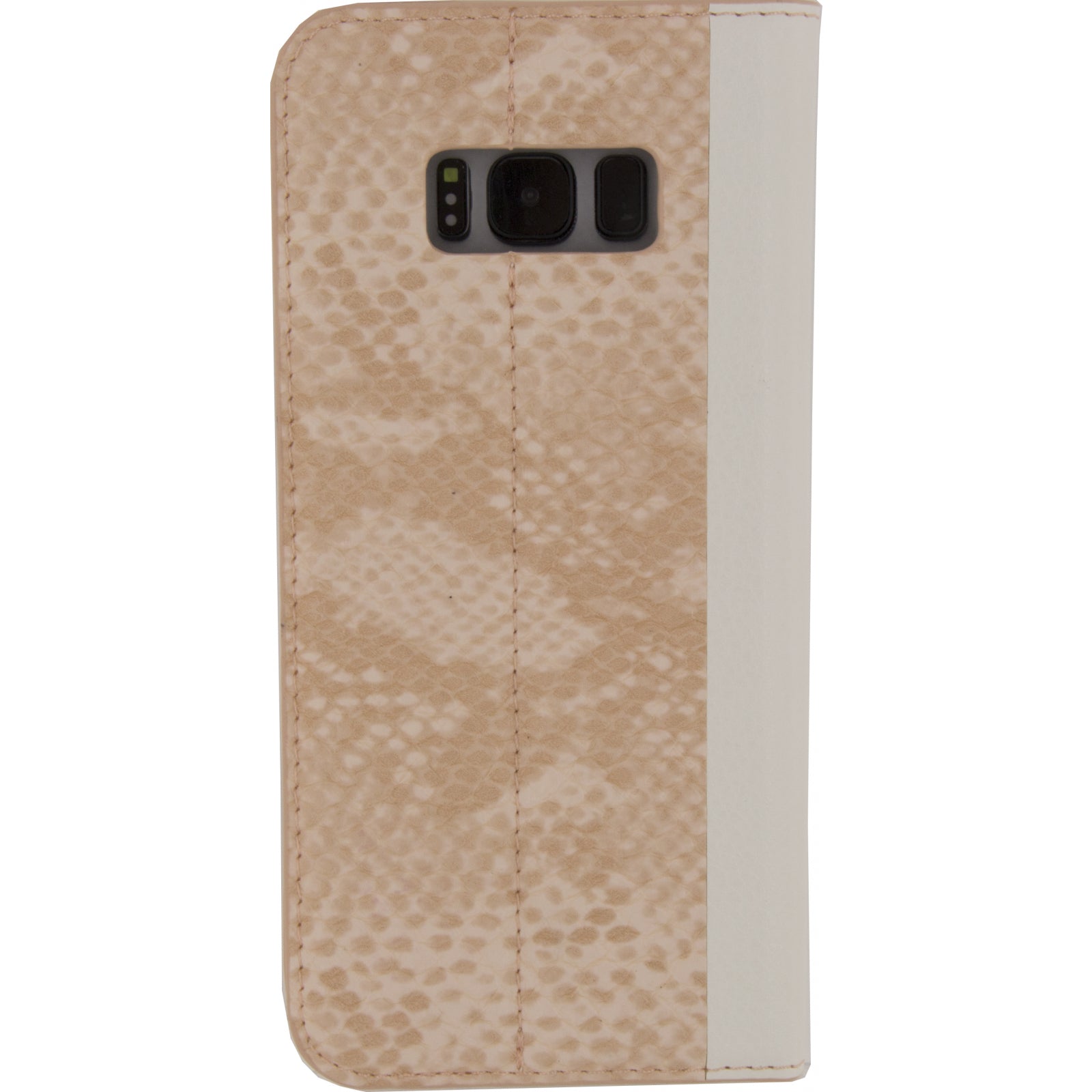 Mobilize Special Premium Gelly Book Case Samsung Galaxy S8 Snake Light Peach