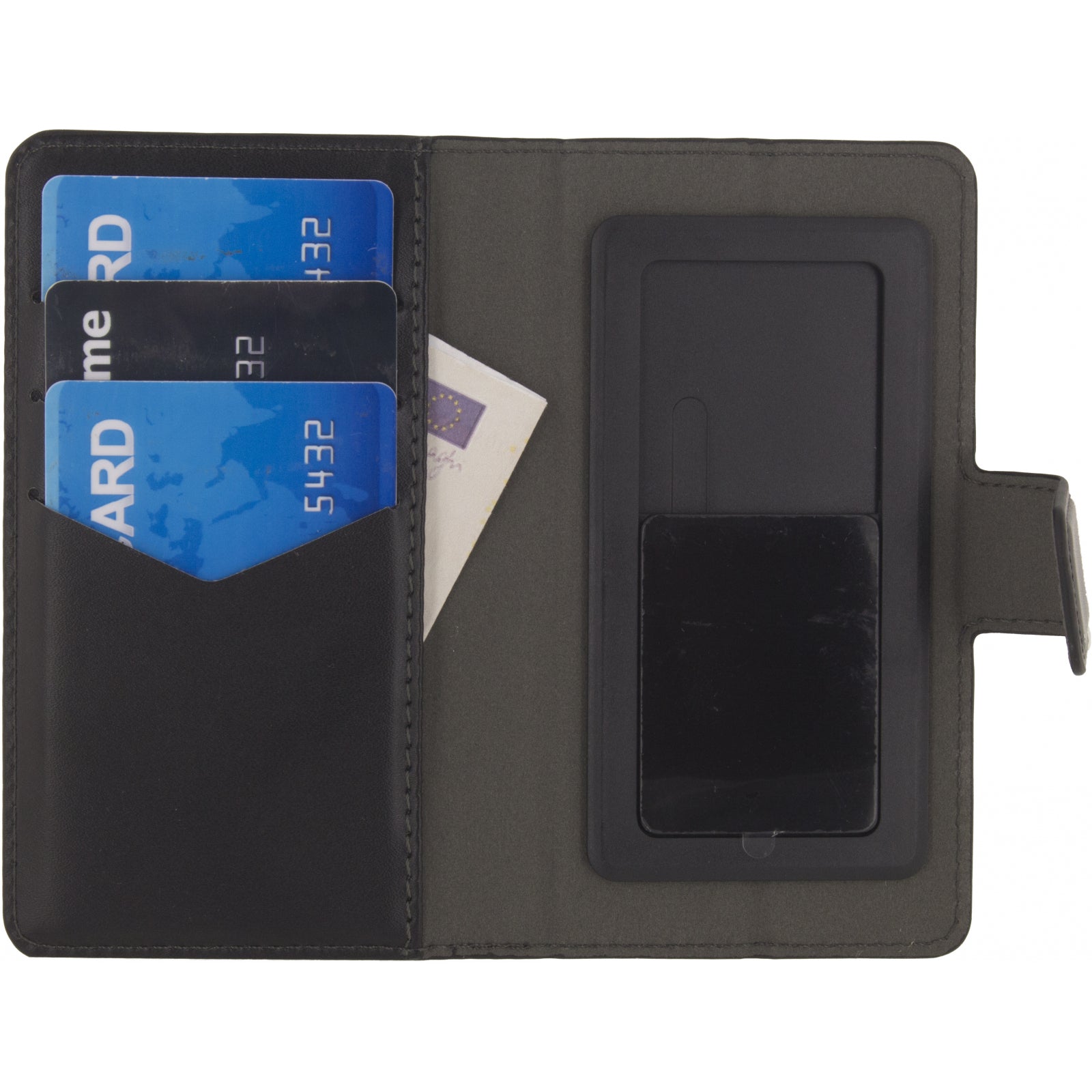 Mobilize Classic Universal Wallet Book Case M Black