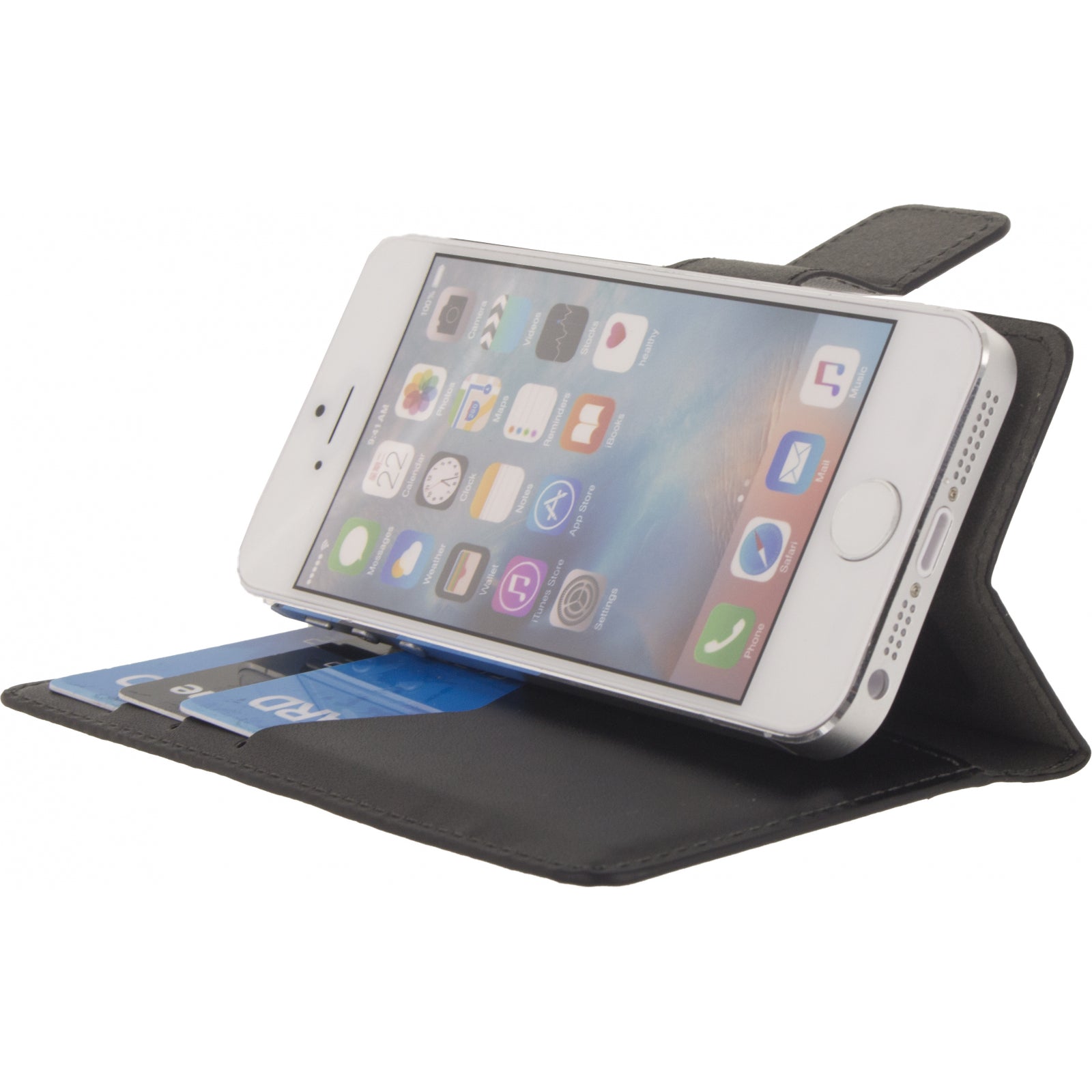 Mobilize Classic Universal Wallet Book Case M Black
