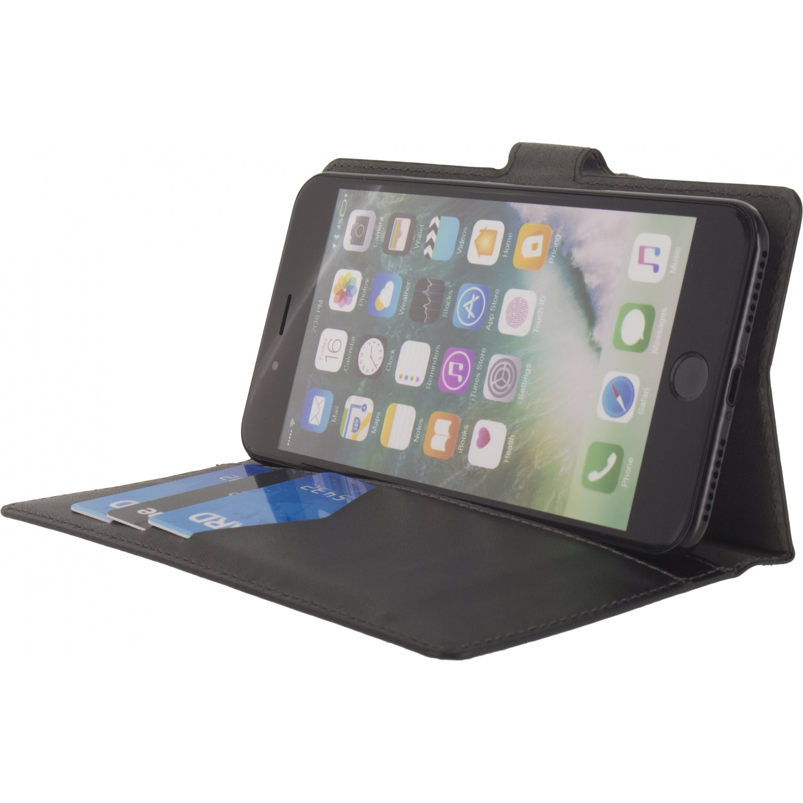 Mobilize Classic Universal Wallet Book Case XL Black