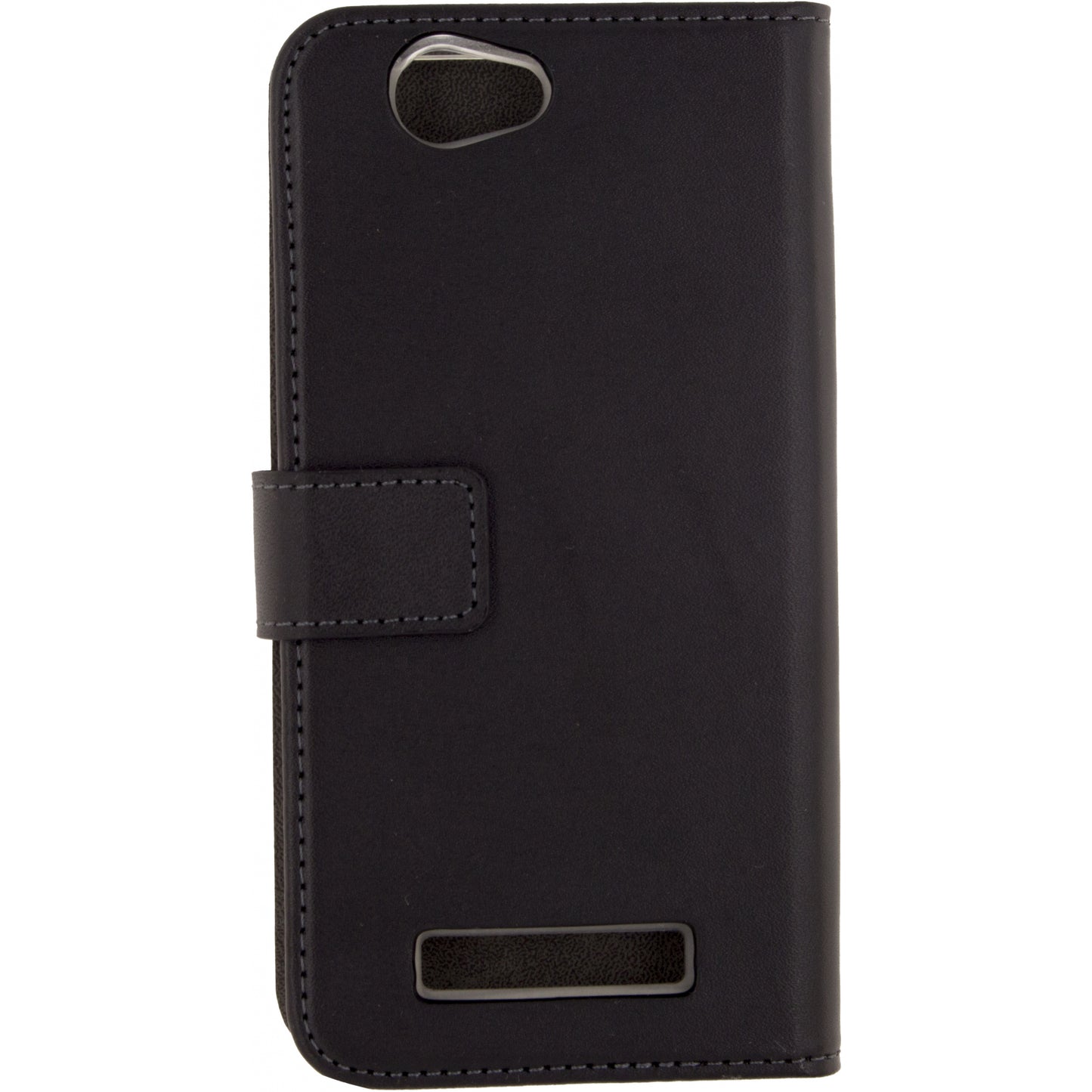 Mobilize Classic Gelly Wallet Book Case Wileyfox Spark + Black