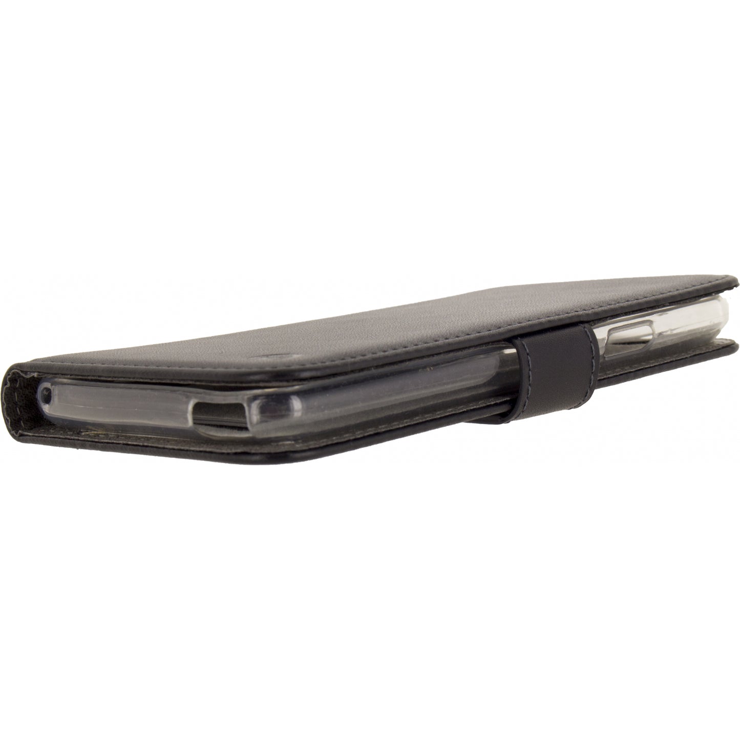 Mobilize Classic Gelly Wallet Book Case Wileyfox Spark + Black