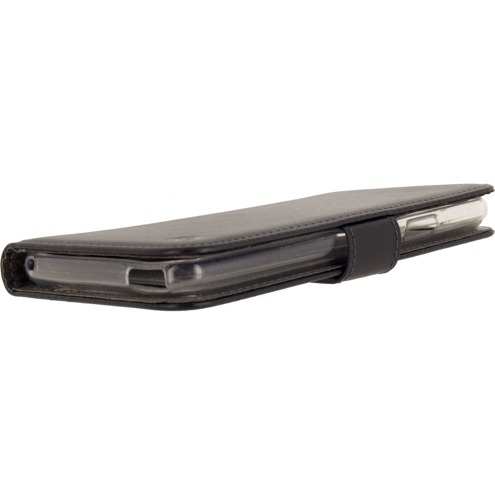 Mobilize Classic Gelly Wallet Book Case Wileyfox Spark + Black