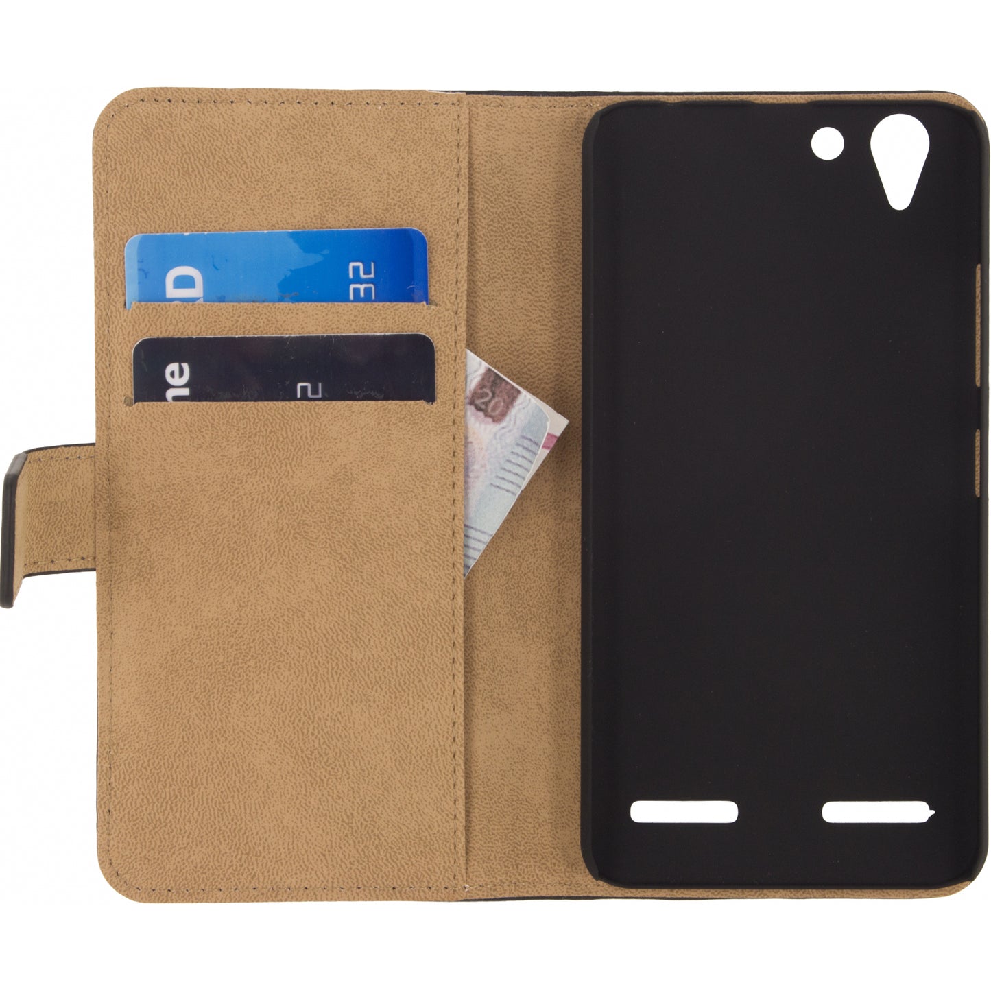Mobilize Classic Wallet Book Case Lenovo K5 Black
