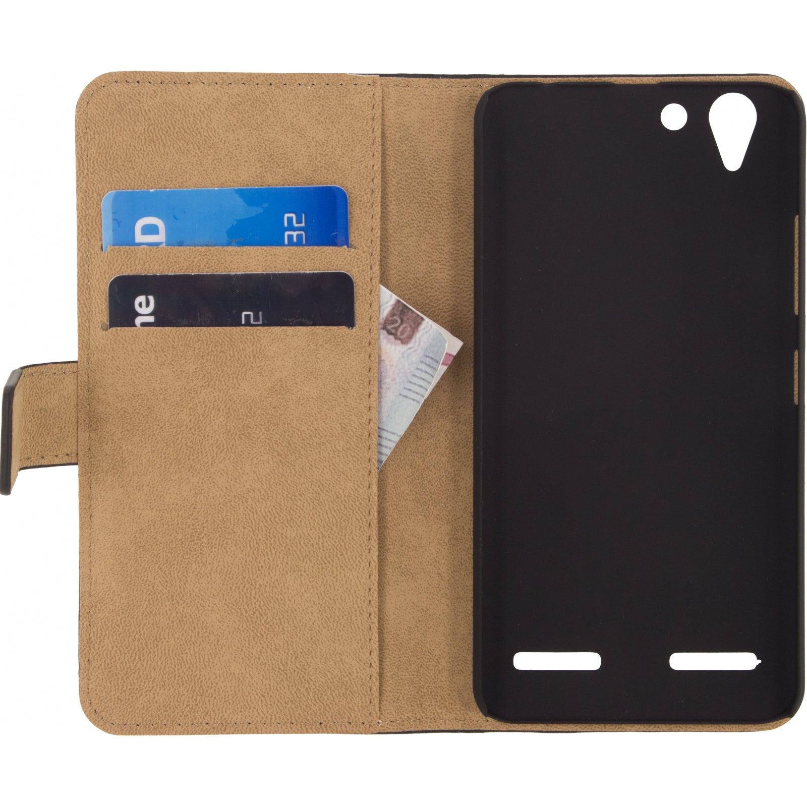 Mobilize Classic Wallet Book Case Lenovo K5 Black