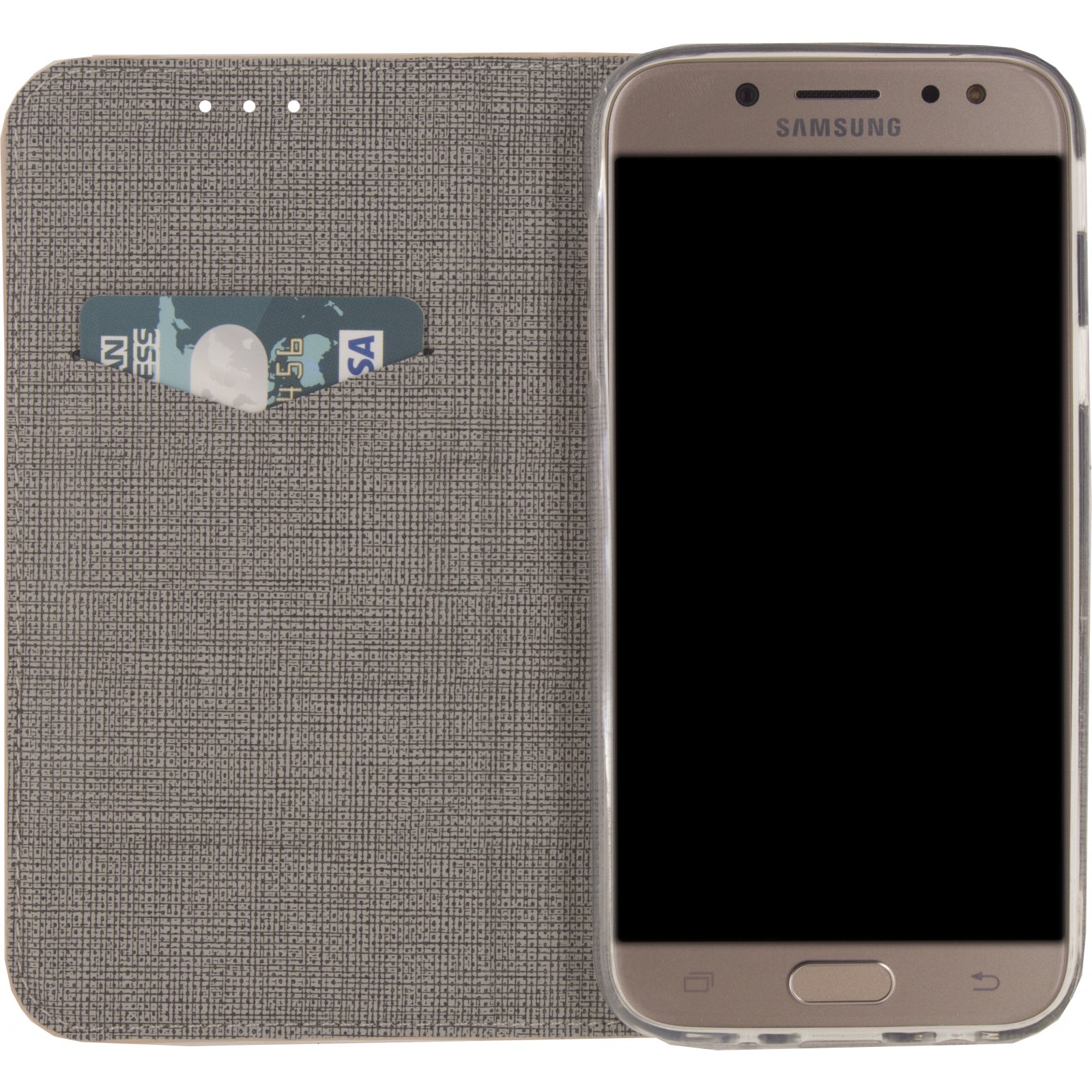 Mobilize Premium Gelly Book Case Samsung Galaxy J5 2017 Alligator Coral Pink