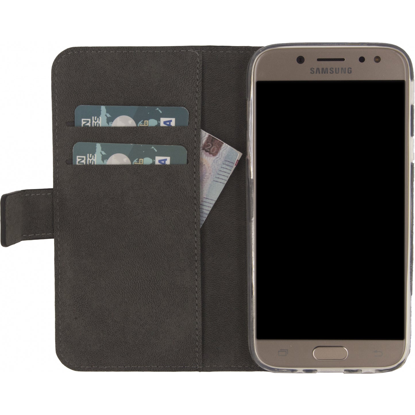 Mobilize Classic Gelly Wallet Book Case Samsung Galaxy J7 2017 Black