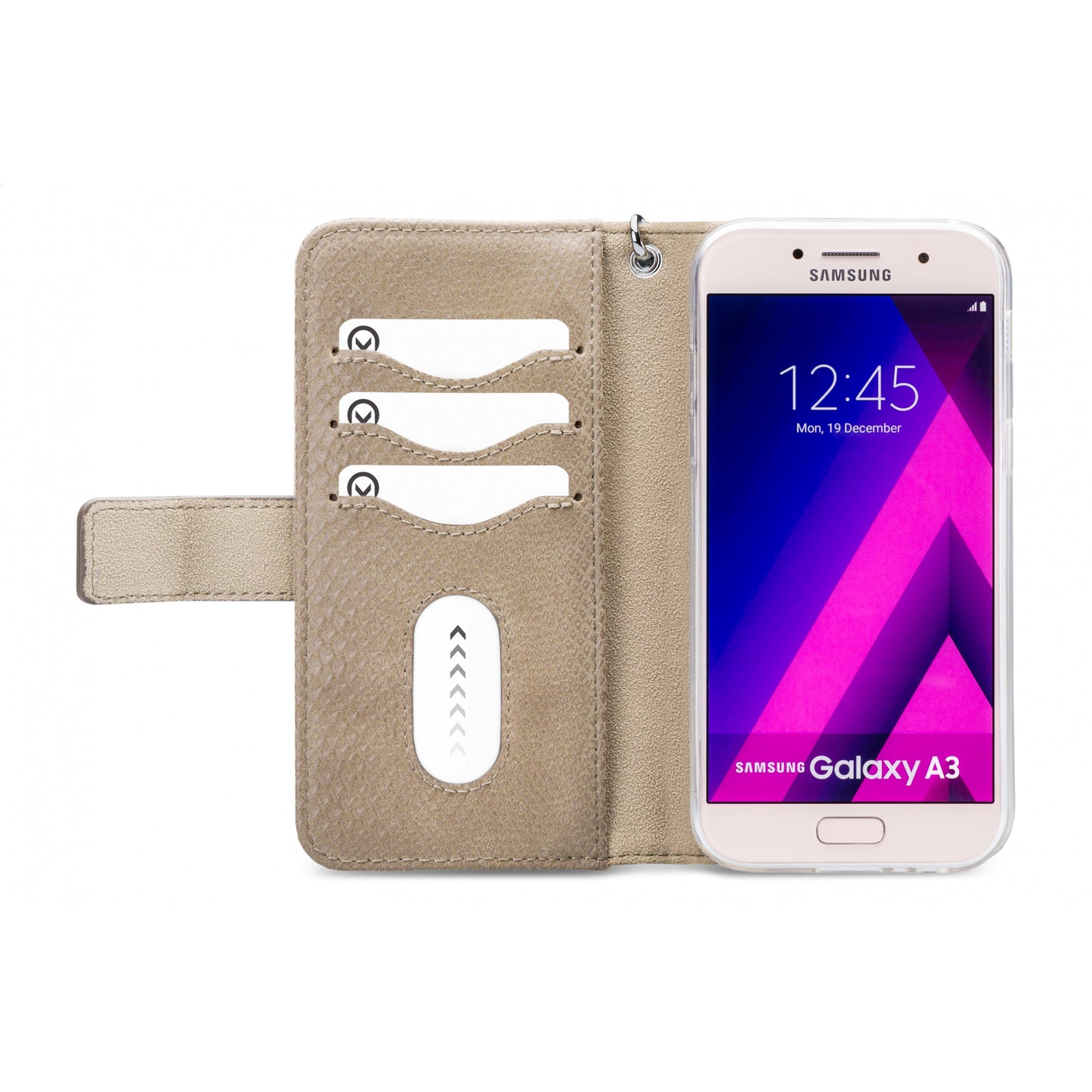 Mobilize 2in1 Gelly Zipper Case Samsung Galaxy A3 2017 Latte