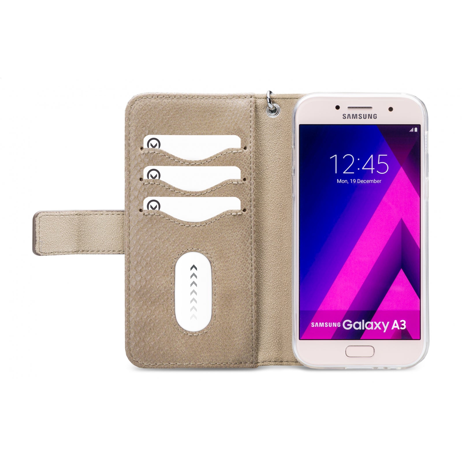 Mobilize 2in1 Gelly Zipper Case Samsung Galaxy A3 2017 Latte
