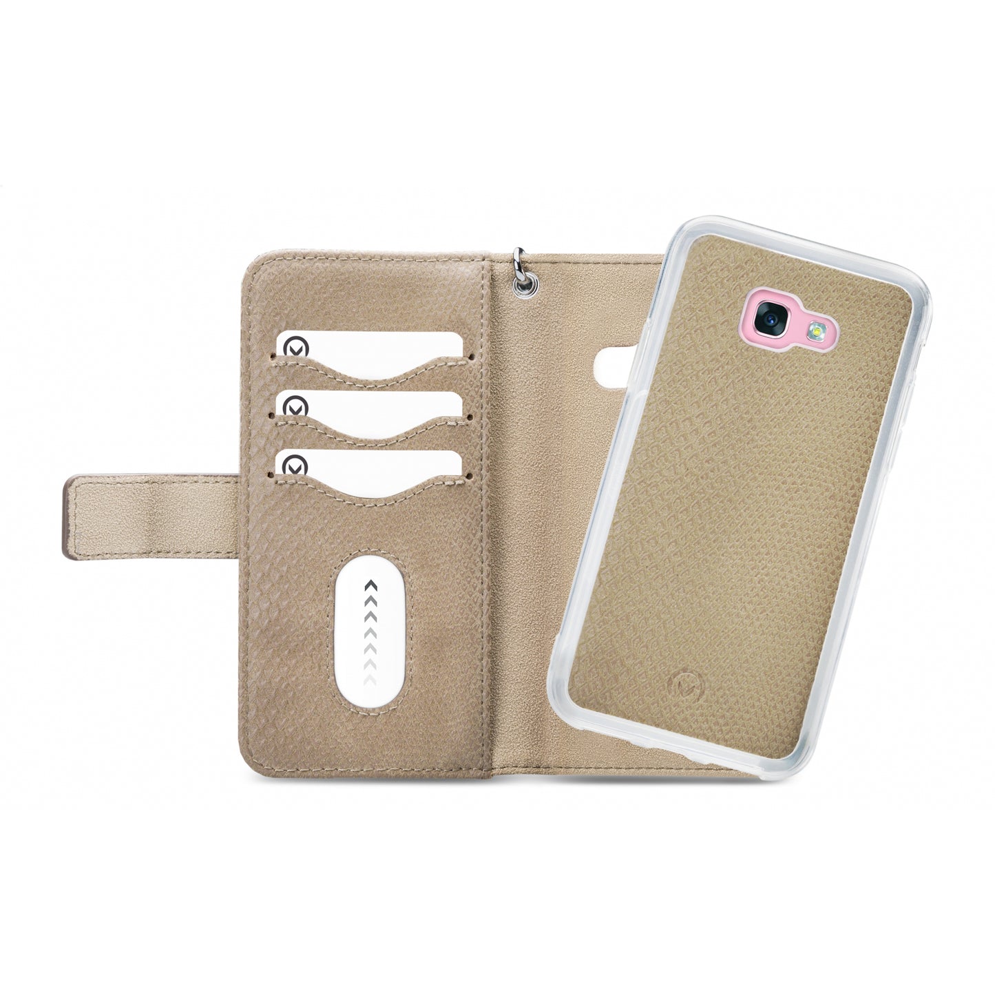 Mobilize 2in1 Gelly Zipper Case Samsung Galaxy A3 2017 Latte
