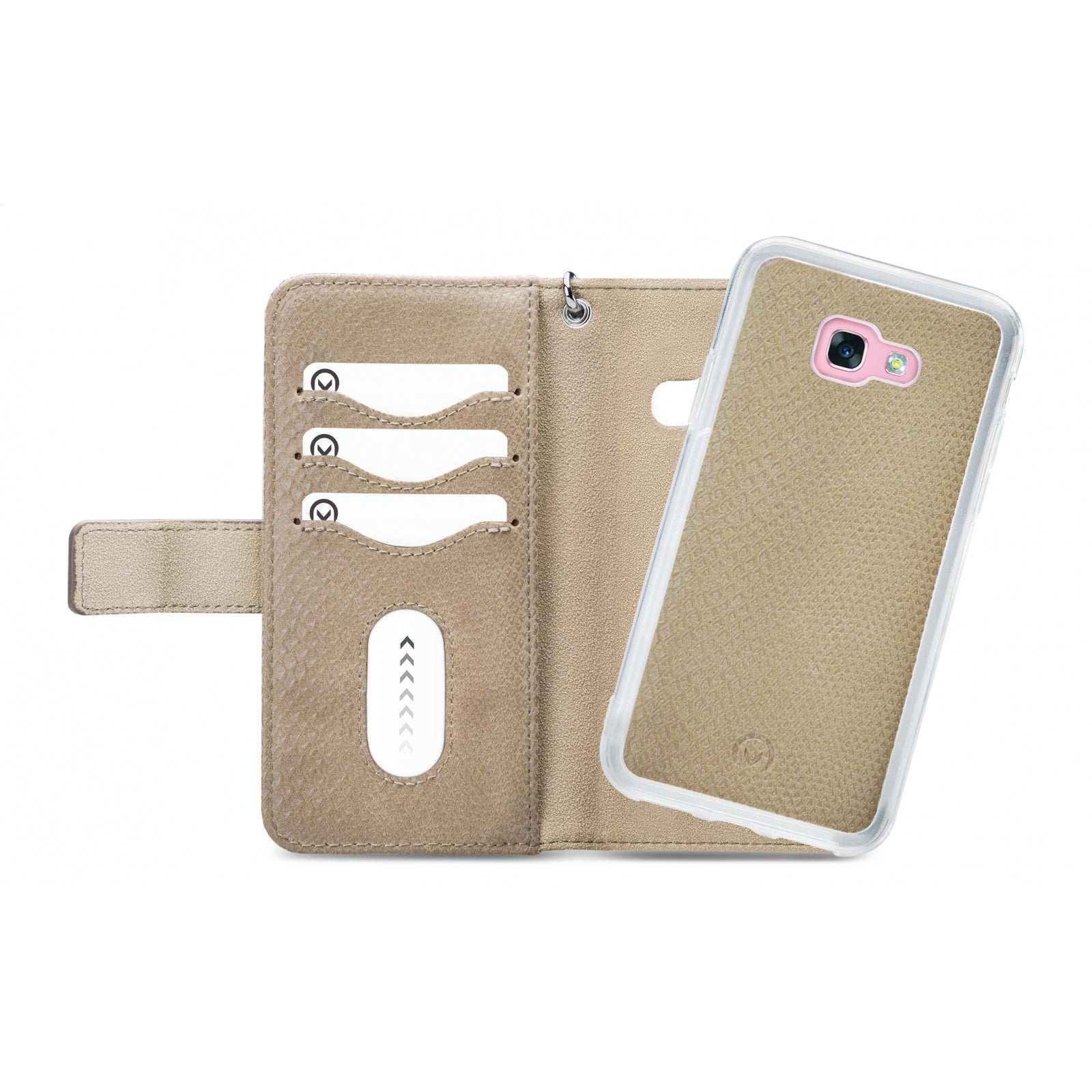 Mobilize 2in1 Gelly Zipper Case Samsung Galaxy A3 2017 Latte