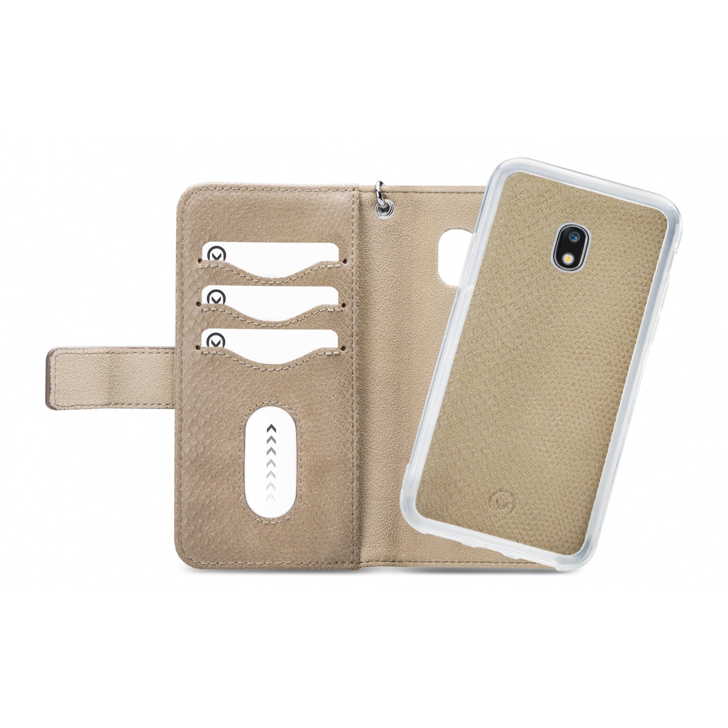 Mobilize 2in1 Gelly Zipper Case Samsung Galaxy J5 2017 Latte