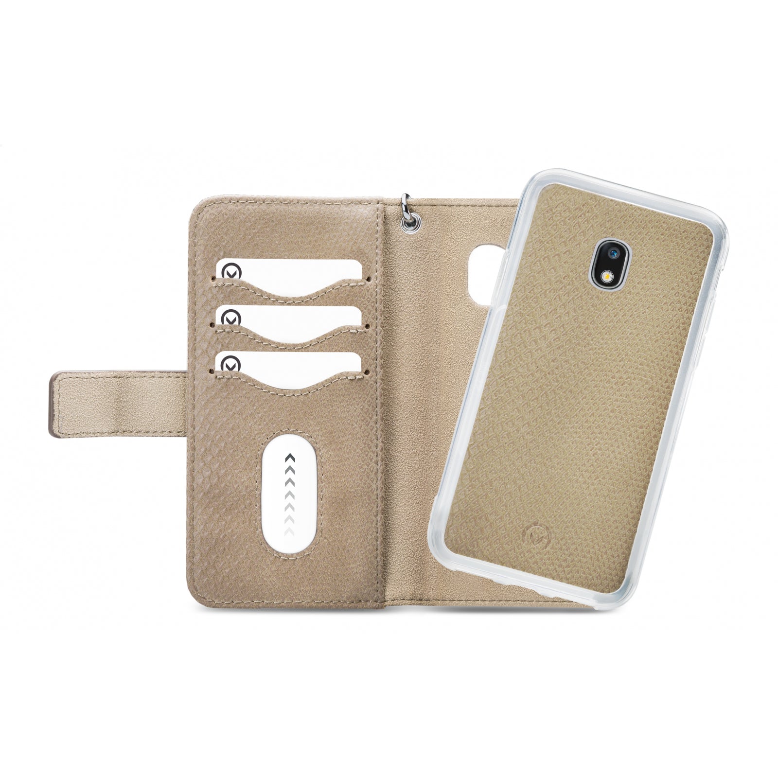 Mobilize 2in1 Gelly Zipper Case Samsung Galaxy J5 2017 Latte