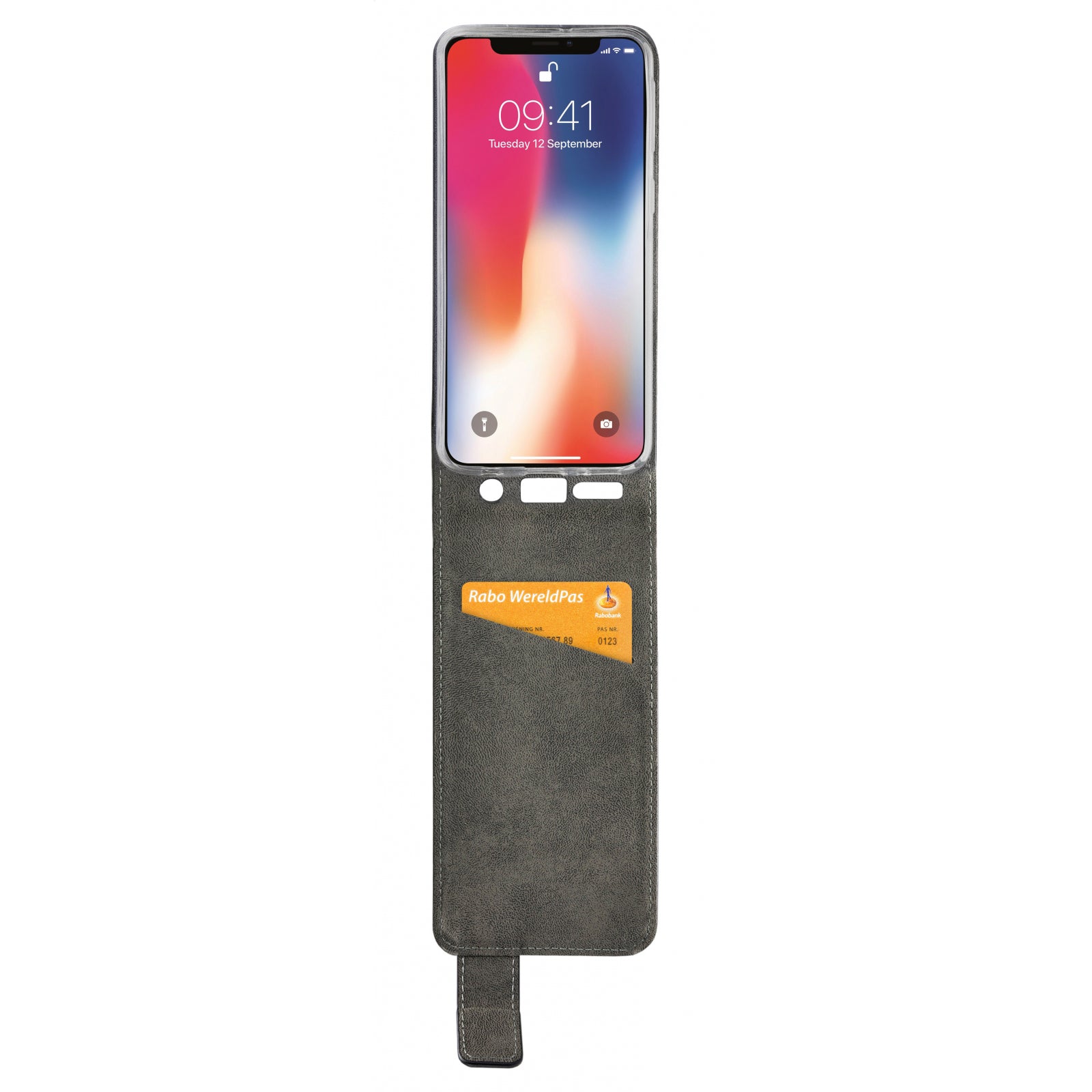 Mobilize Classic Gelly Flip Case Apple iPhone X/Xs Black