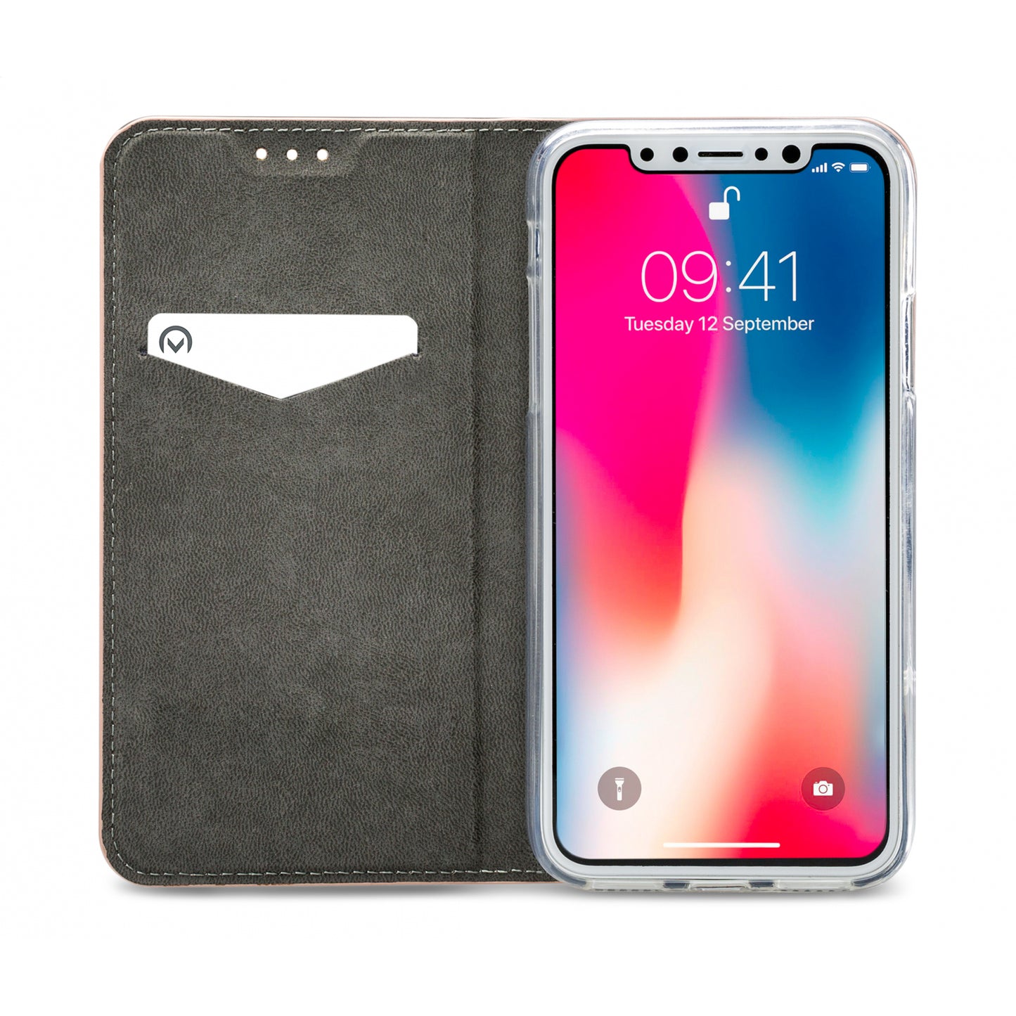 Mobilize Premium Gelly Book Case Apple iPhone X/Xs Soft Pink
