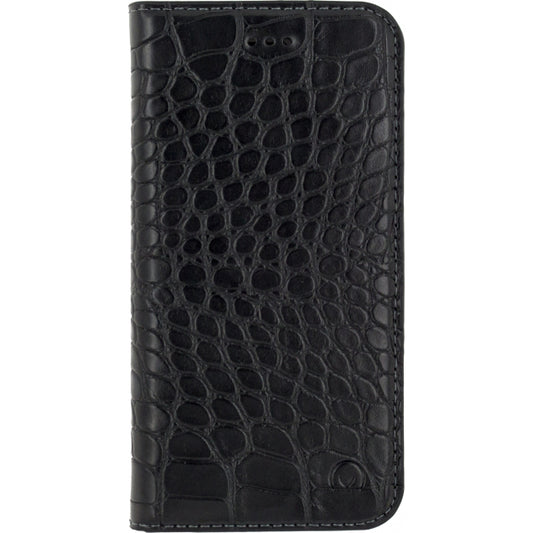 Mobilize Premium Gelly Book Case Apple iPhone X/Xs Alligator Midnight Black