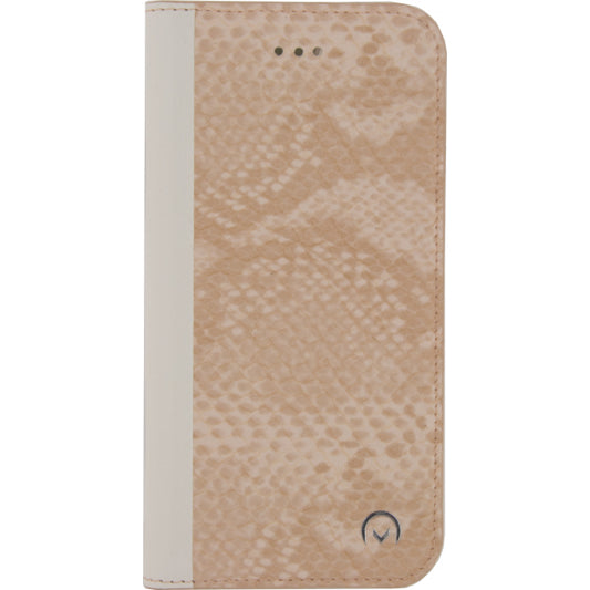 Mobilize Special Premium Gelly Book Case Apple iPhone X/Xs Snake Light Peach