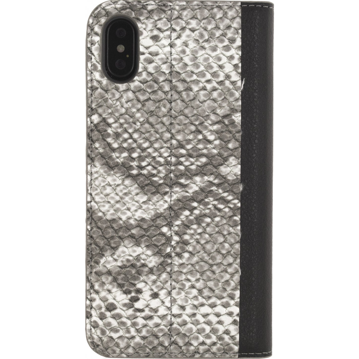 Mobilize Special Premium Gelly Book Case Apple iPhone X/Xs Snake Black