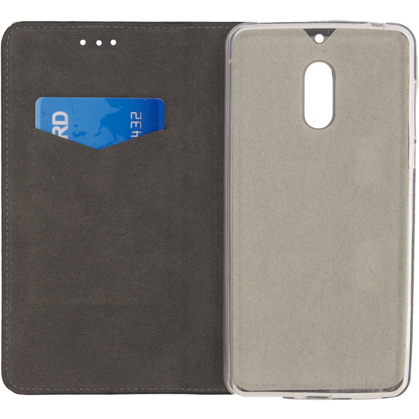 Mobilize Premium Gelly Book Case Nokia 6/6 Arte Black Special Edition Black