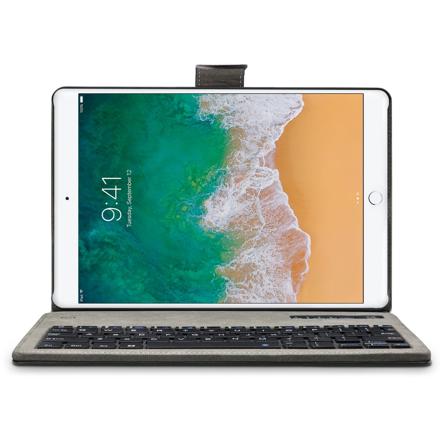 Mobilize Premium Bluetooth Keyboard Case Apple iPad Air/Air 2/Pro 9.7/9.7 2017/2018 Black QWERTY