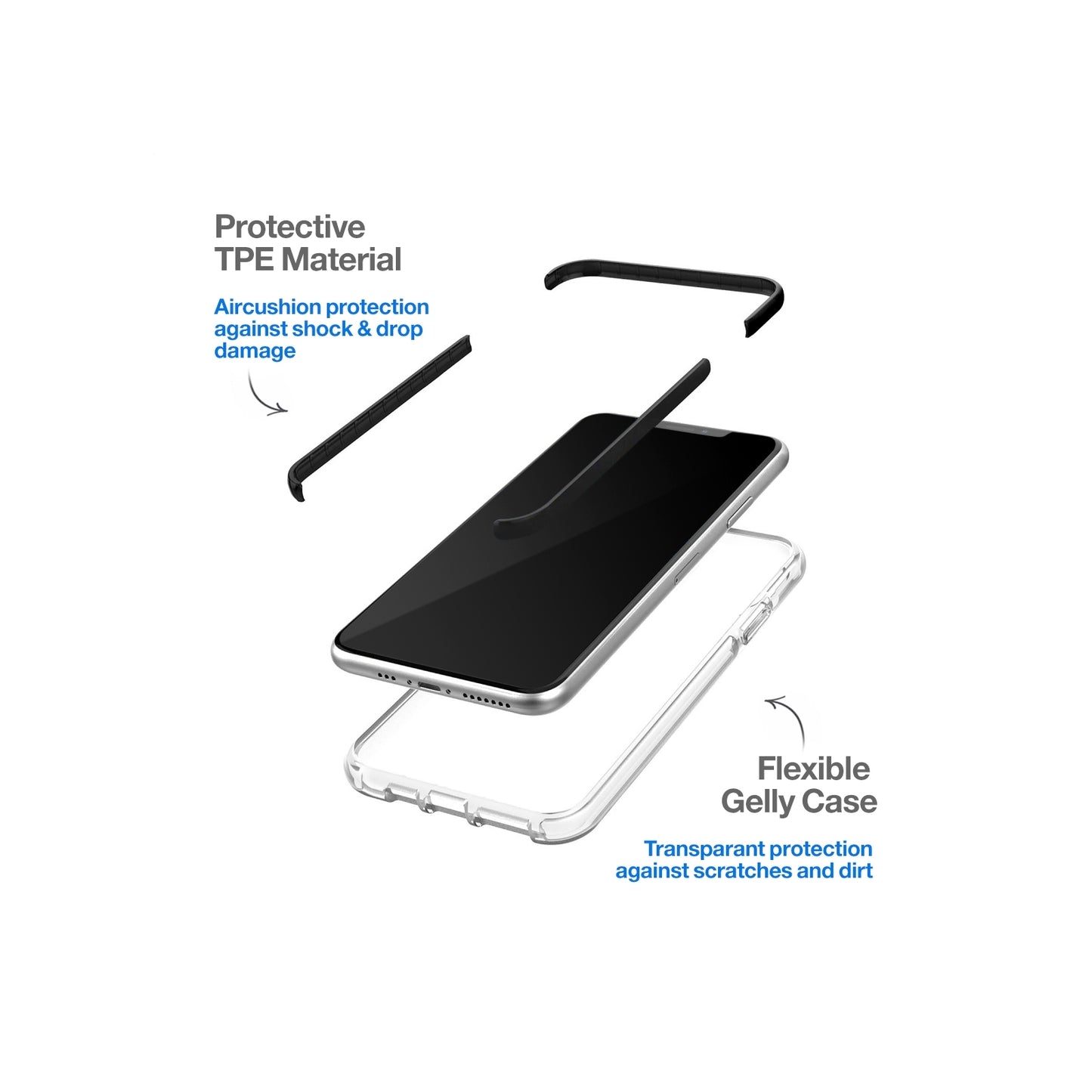 Mobilize Shatterproof Case Samsung Galaxy A3 2017 Black