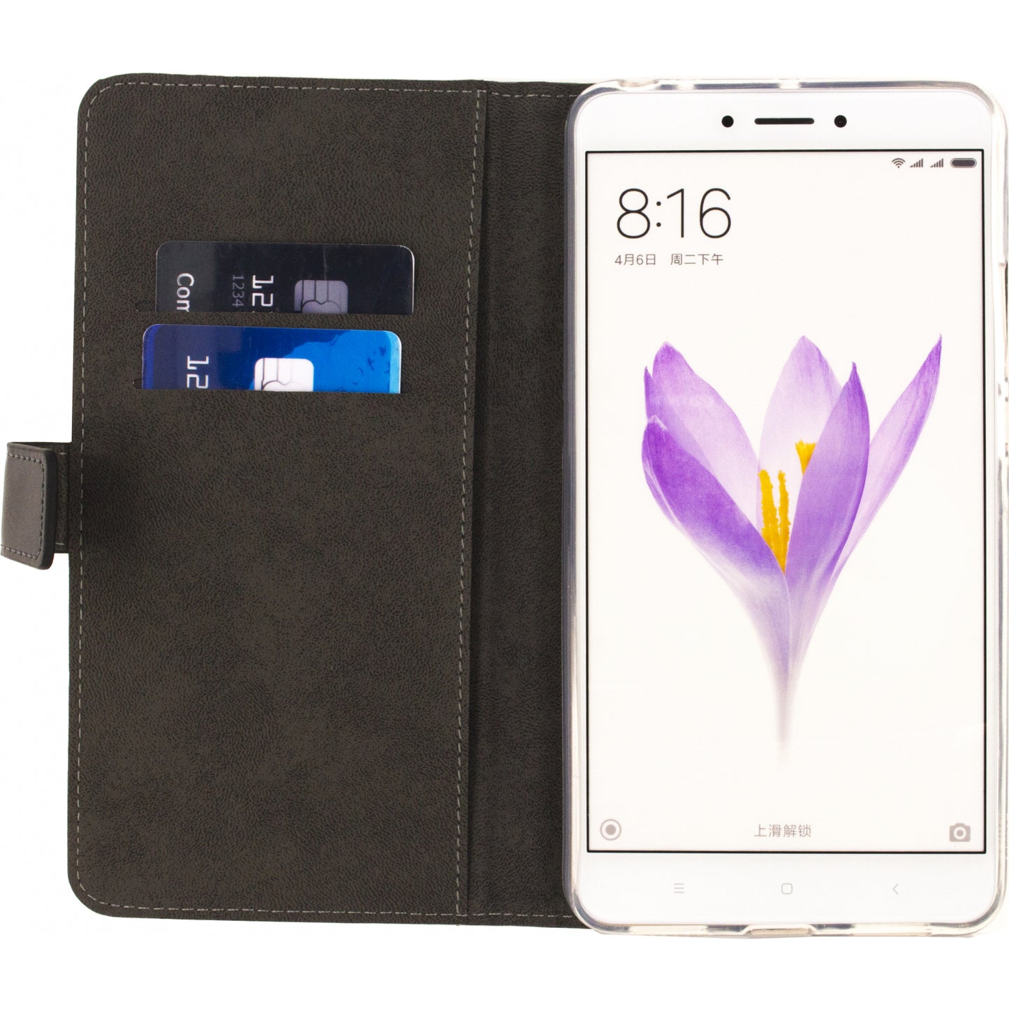 Mobilize Classic Gelly Wallet Book Case Xiaomi Mi Max 2 Black