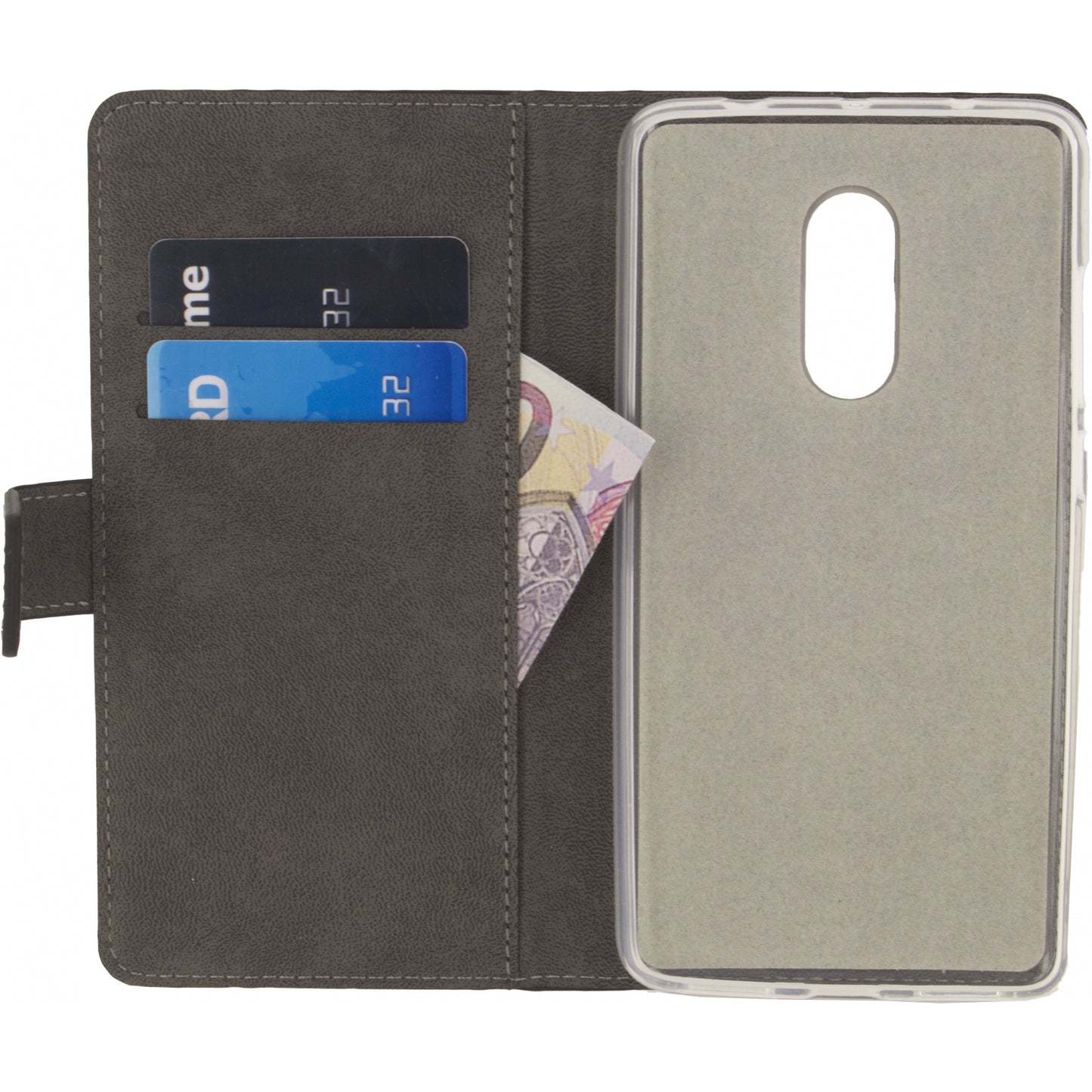 Mobilize Classic Gelly Wallet Book Case Xiaomi Redmi Note 4 Black