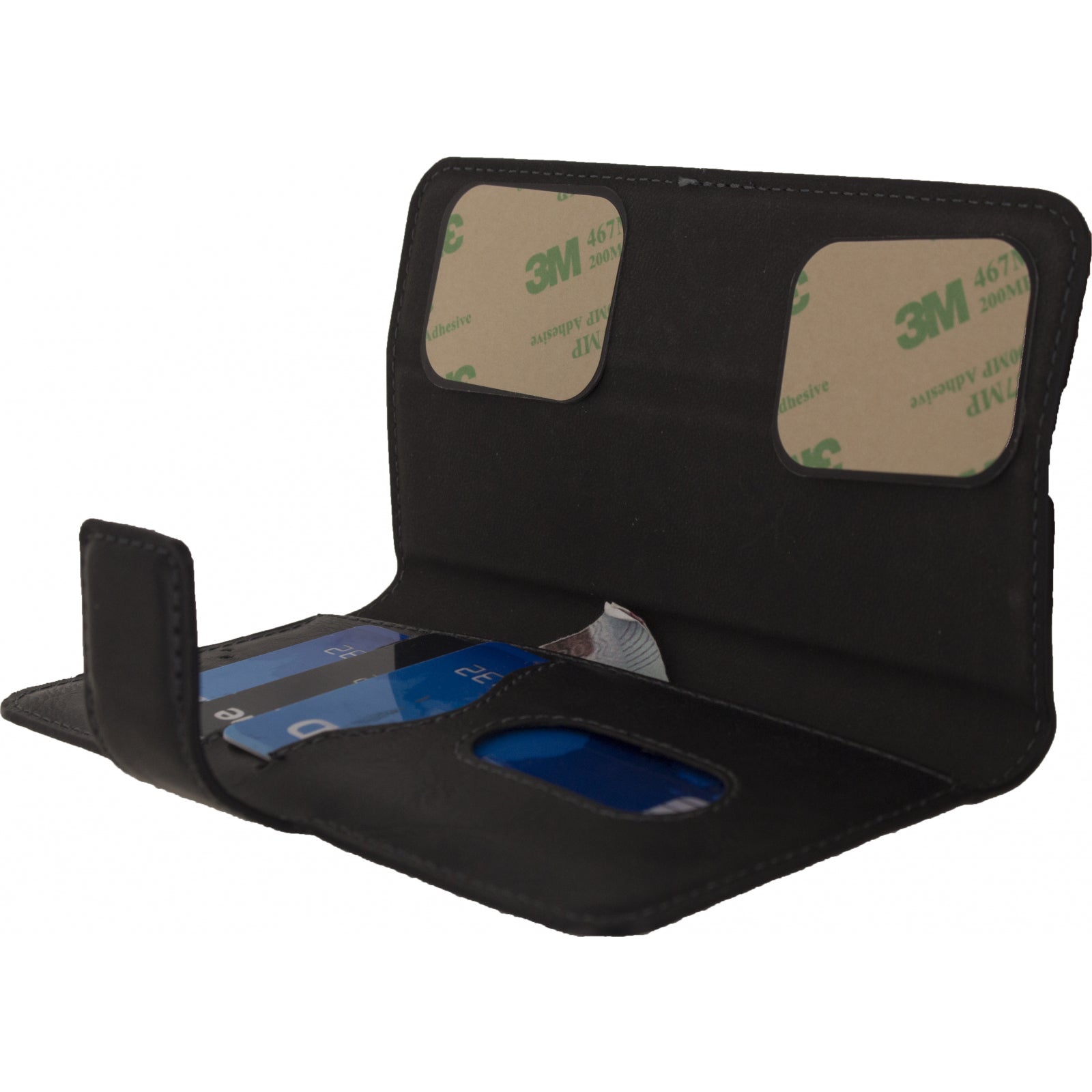 Mobilize Premium 2in1 Wallet Case Universal Large Black