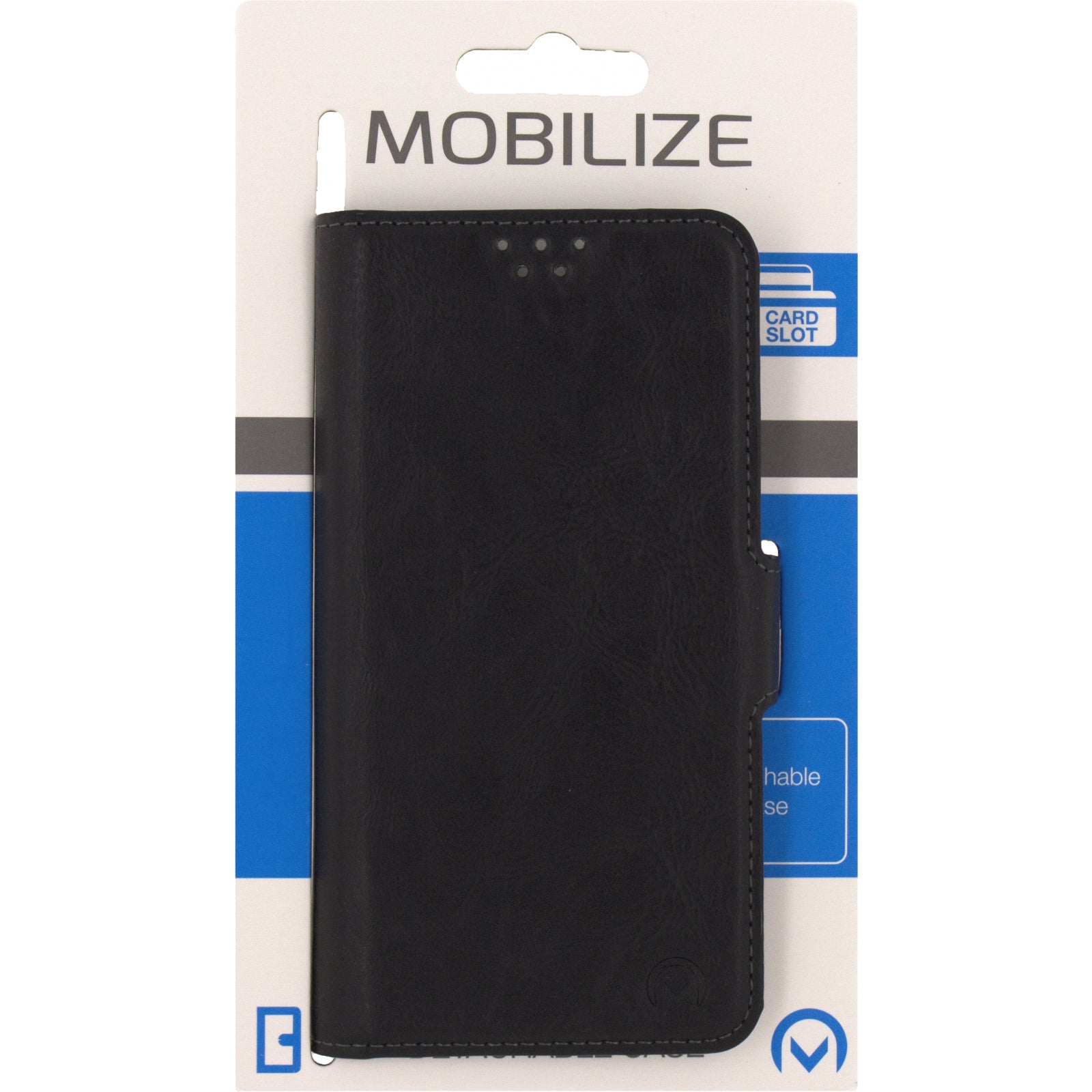 Mobilize Premium 2in1 Wallet Case Universal Large Black