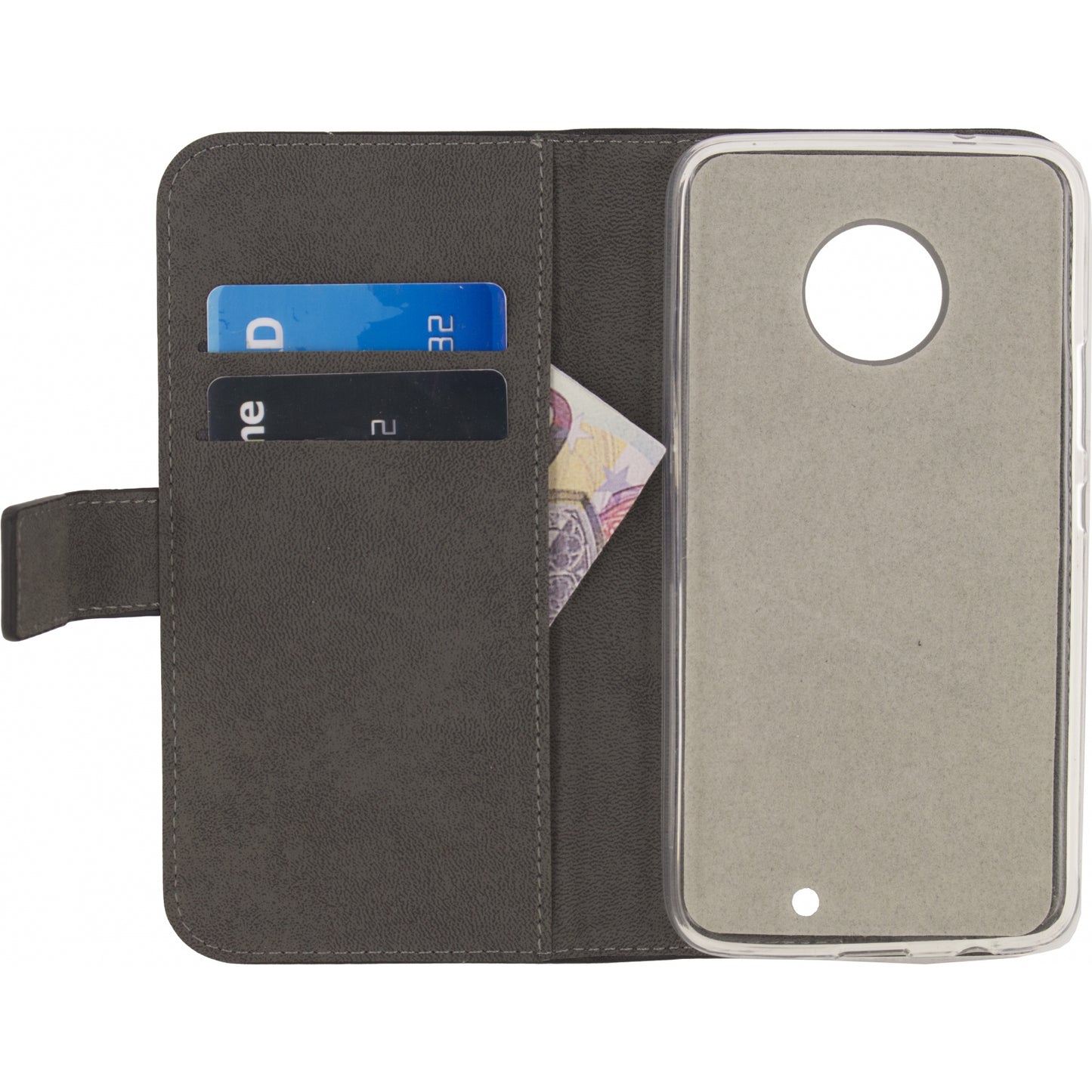 Mobilize Classic Gelly Wallet Book Case Motorola Moto X4 Black