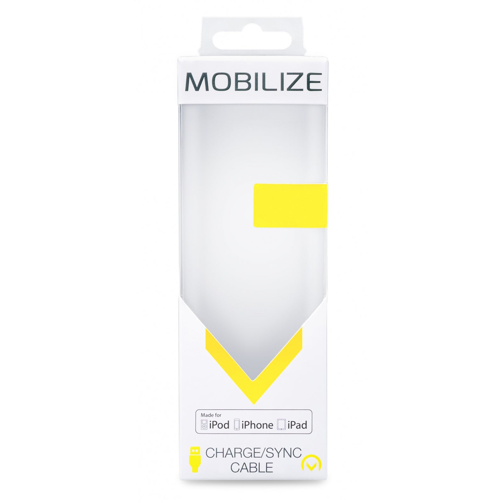Mobilize Strong Nylon Cable USB-C to MFi Lightning 2m. 60W Black
